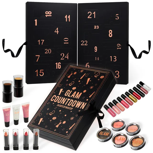 kreativekraft-beauty-calendrier-de-l-avent-beaut-maquillage-noir-24-cases image 1
