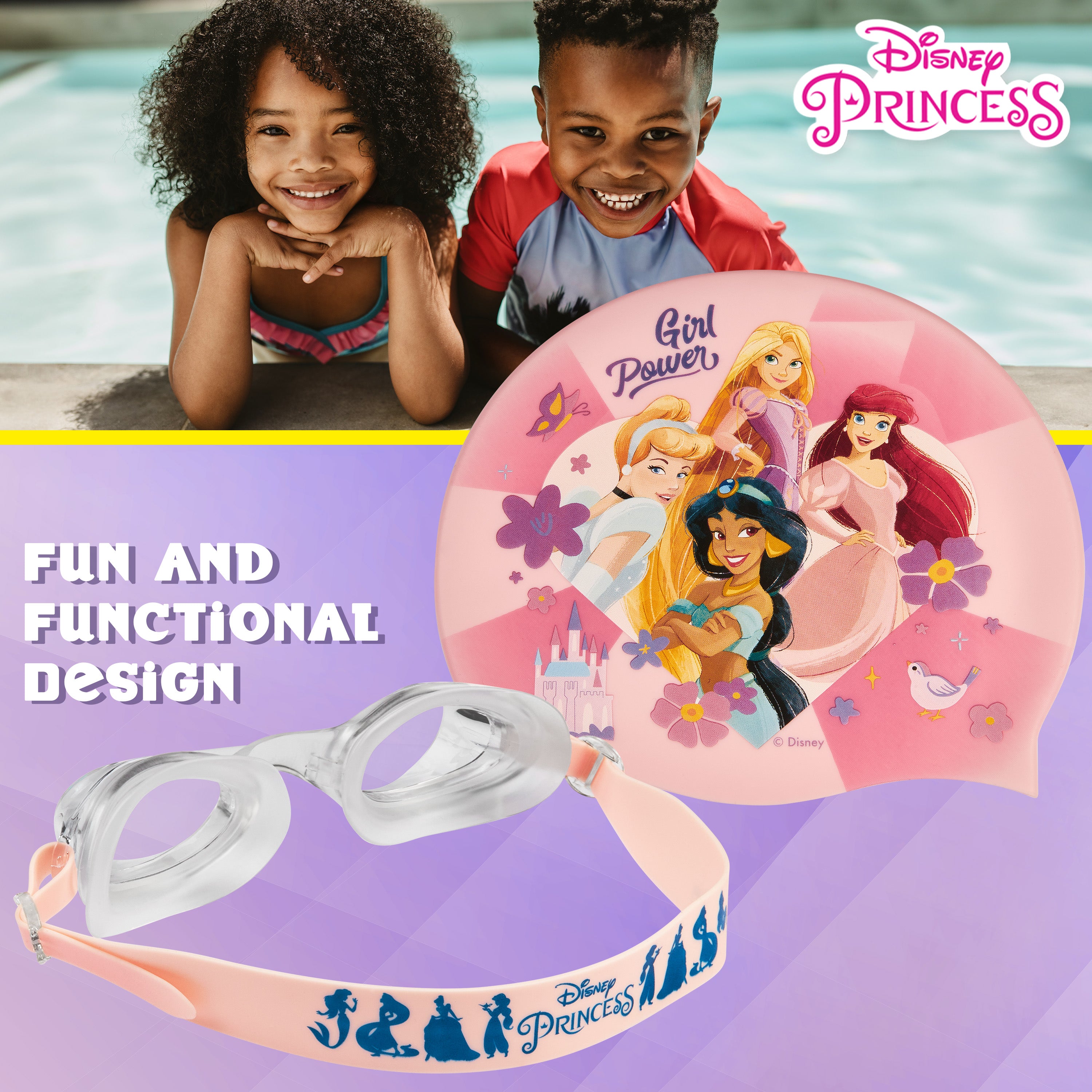 disney-princesses-lunettes-piscine-bonnet-enfant-anti-buee image 6