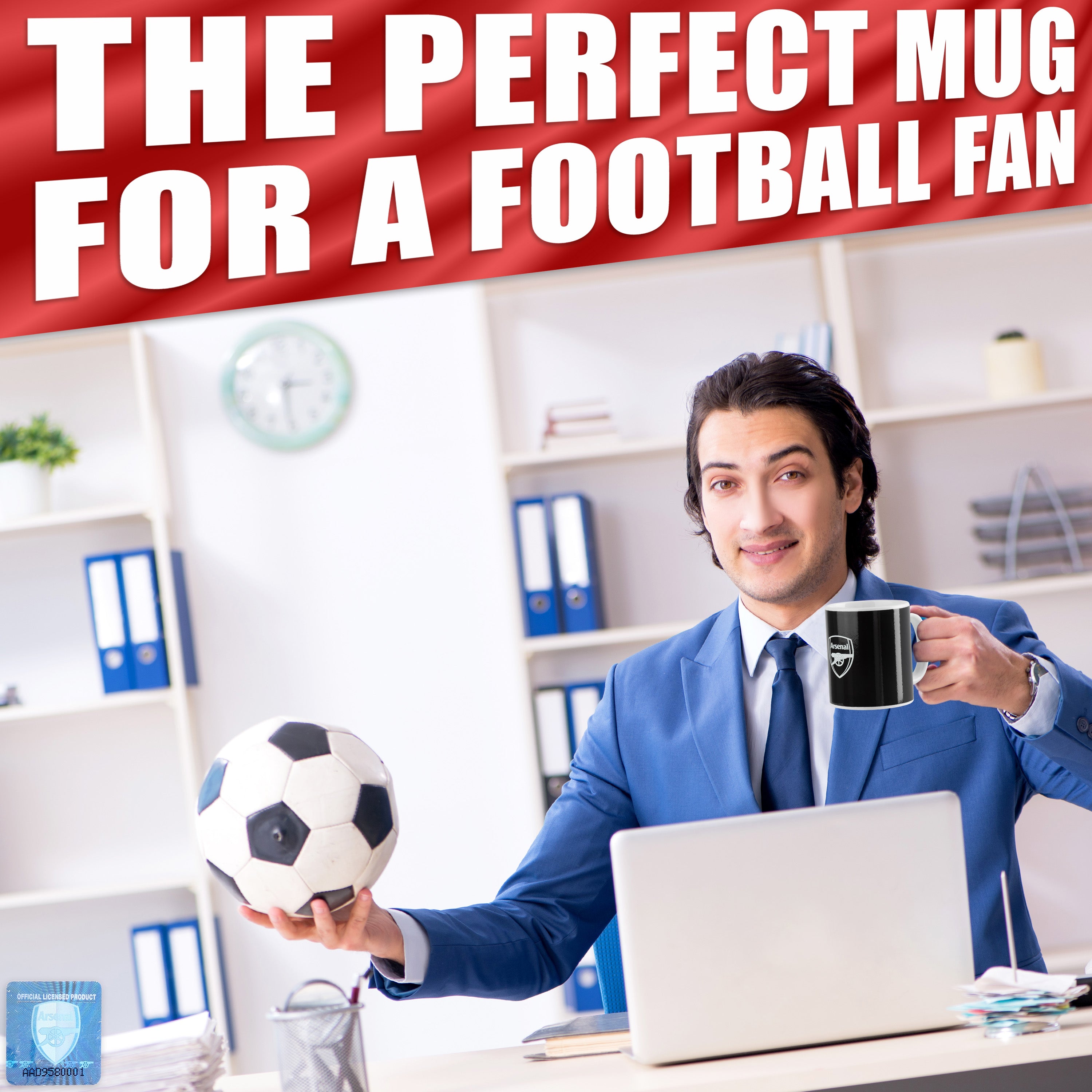 arsenal-mug-c-ramique-thermosensible-320-ml image 2