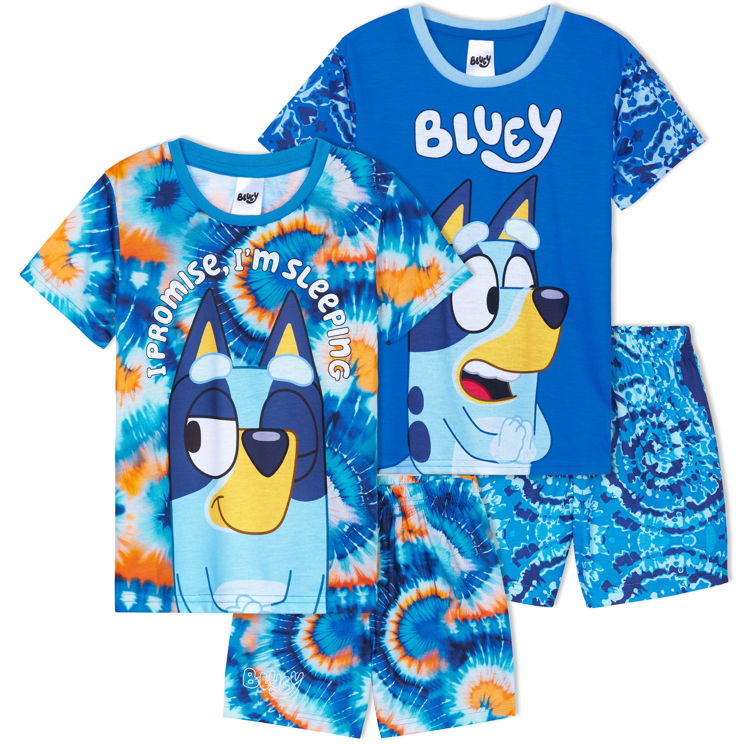 get-trend-boys-bluey-pyjama-gar-on-court-lot-de-2-bluey image 1