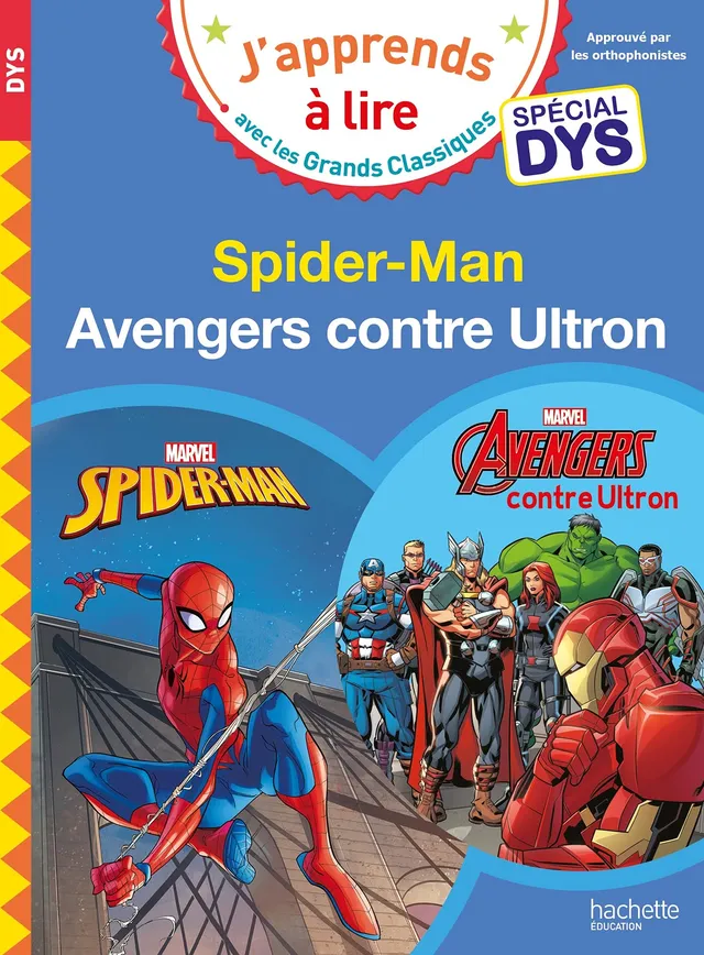 marvel-spider-man-avengers-contre-ultron-livre-enfant-sp-cial-dys image 1