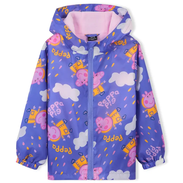 peppa-pig-veste-pluie-fille-polaire-2-6-ans-imperm-able image 1