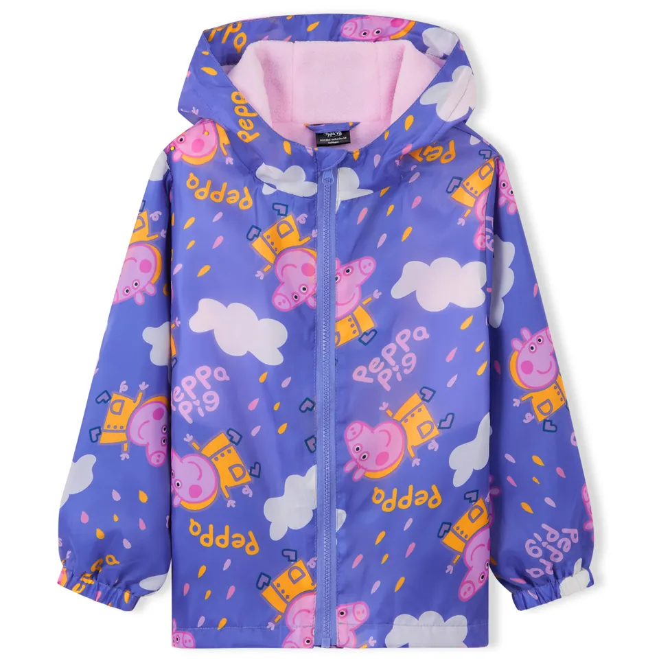 peppa-pig-veste-pluie-fille-polaire-2-6-ans-imperm-able image 1