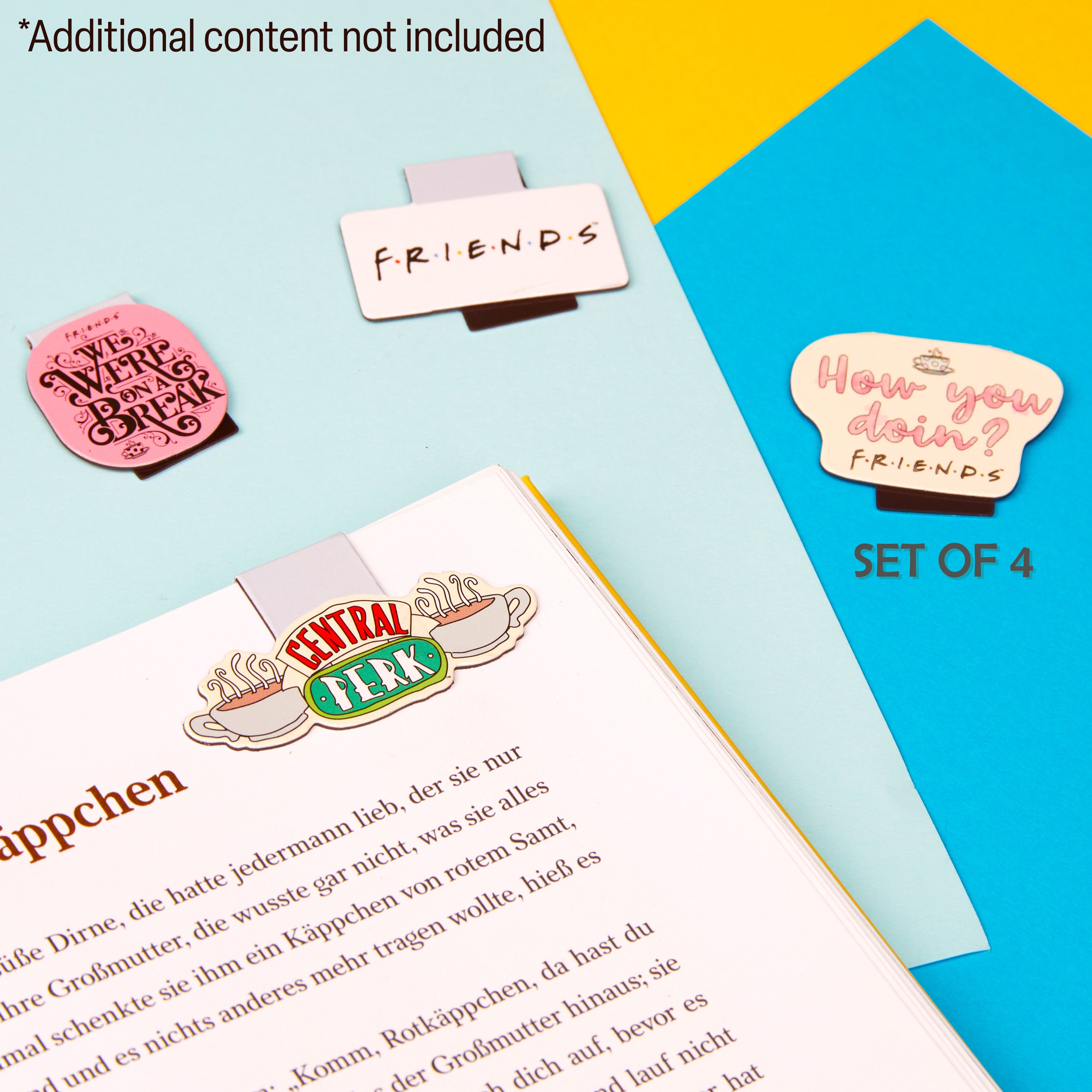 friends-marque-pages-magn-tiques-lot-de-4-clips image 2