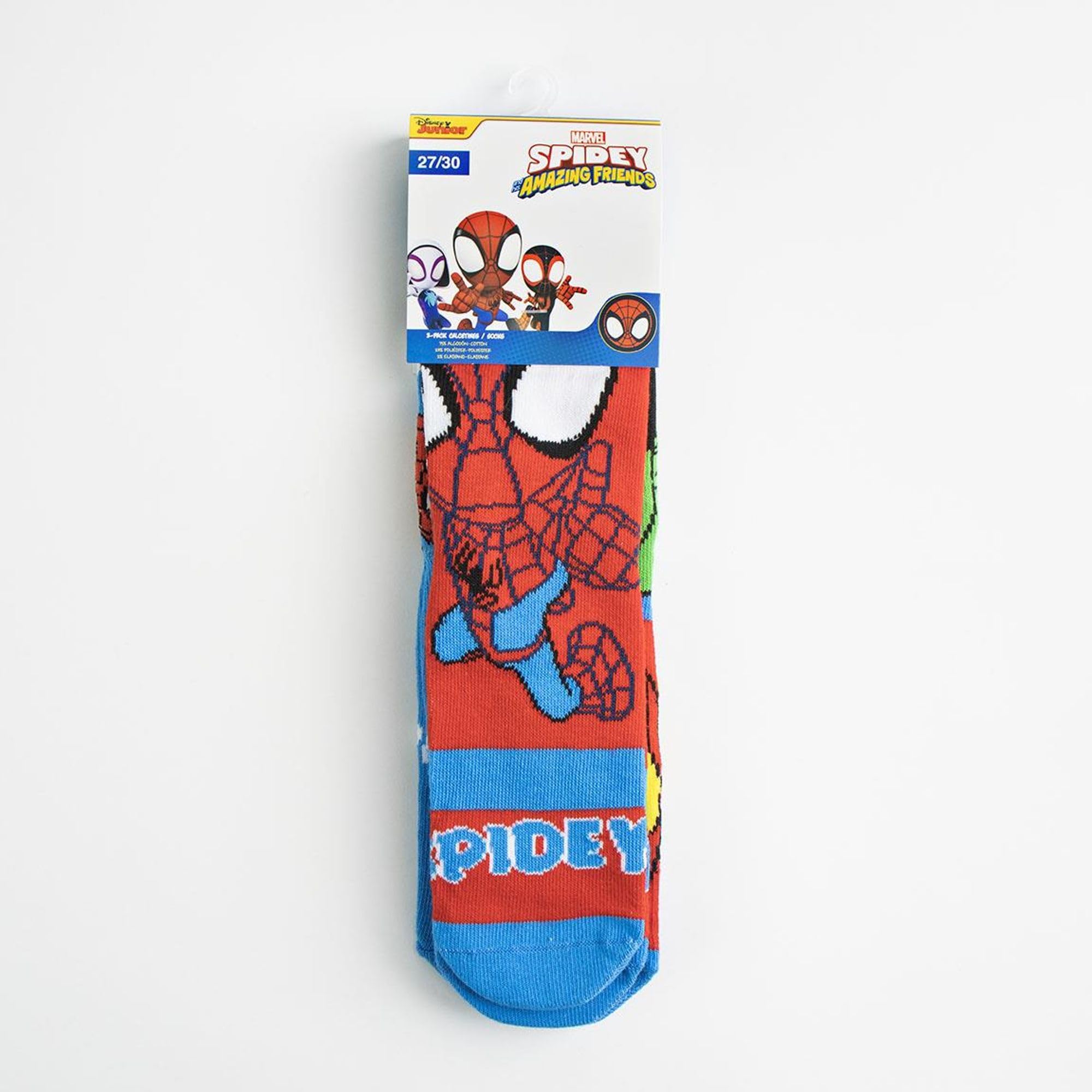 marvel-chaussettes-spidey-23-26-lot-3-coton-enfant image 5