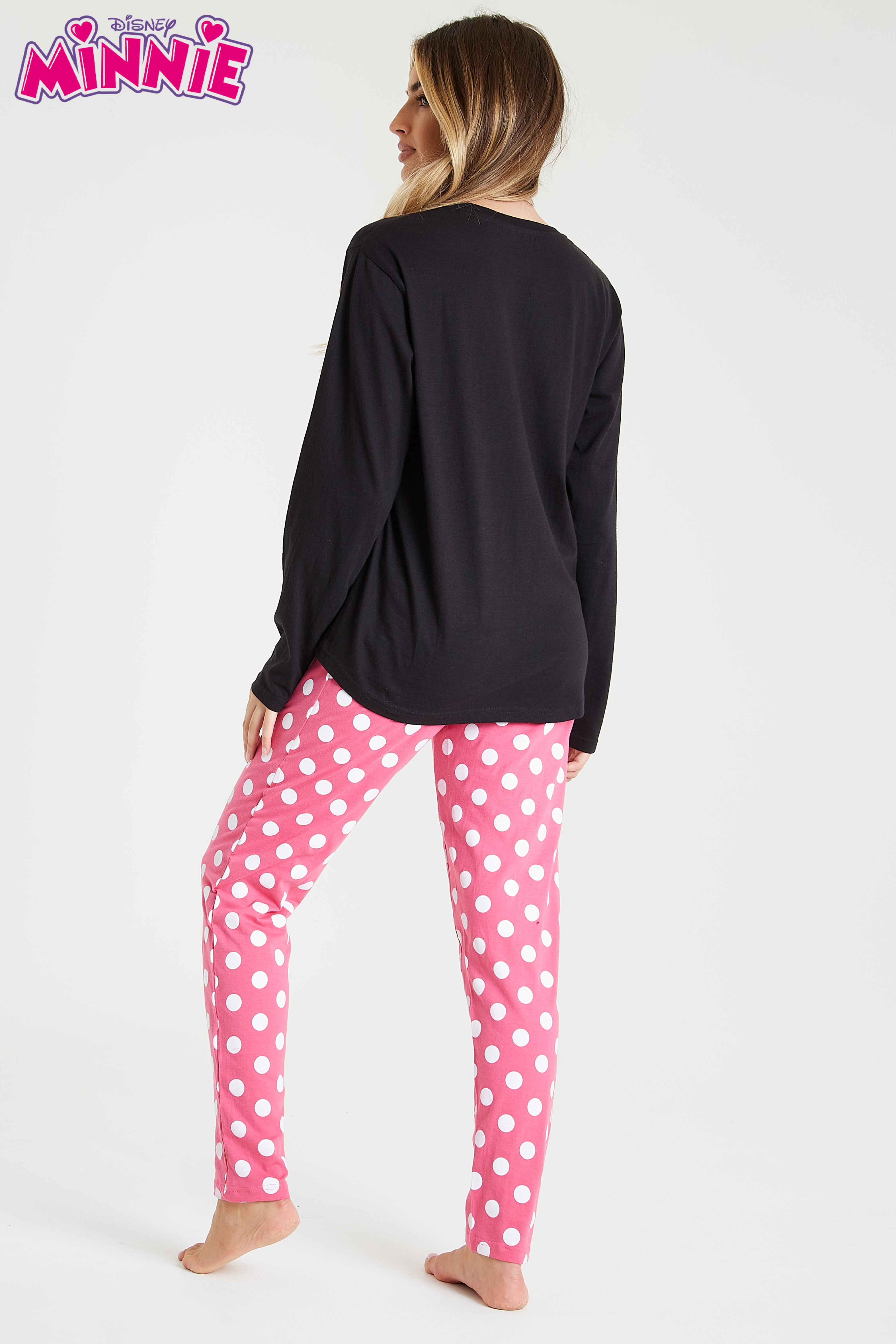 disney-minnie-pyjama-femme-coton-manches-longues-s-xl image 7