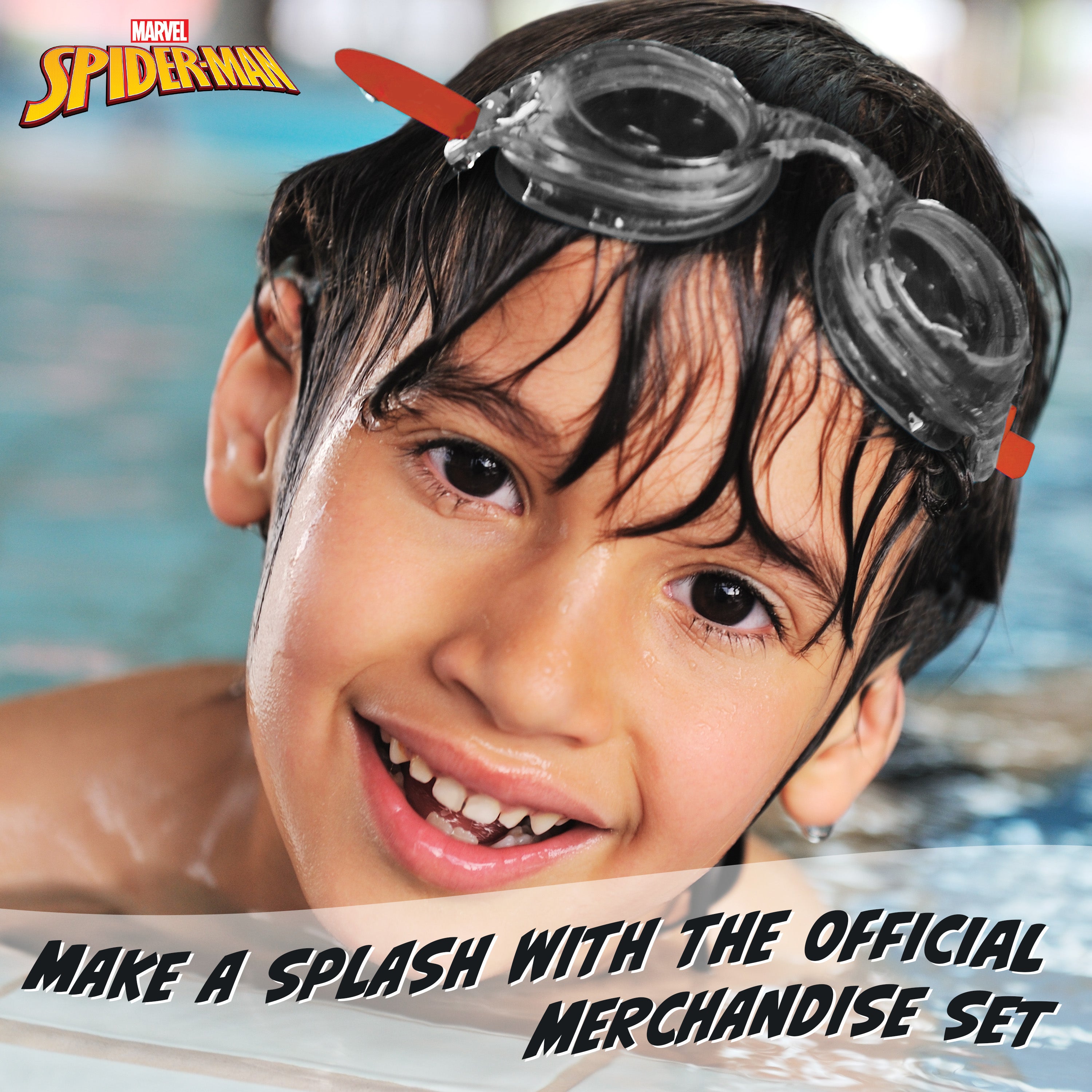 spiderman-kit-piscine-enfant-6-14-ans-rouge image 3
