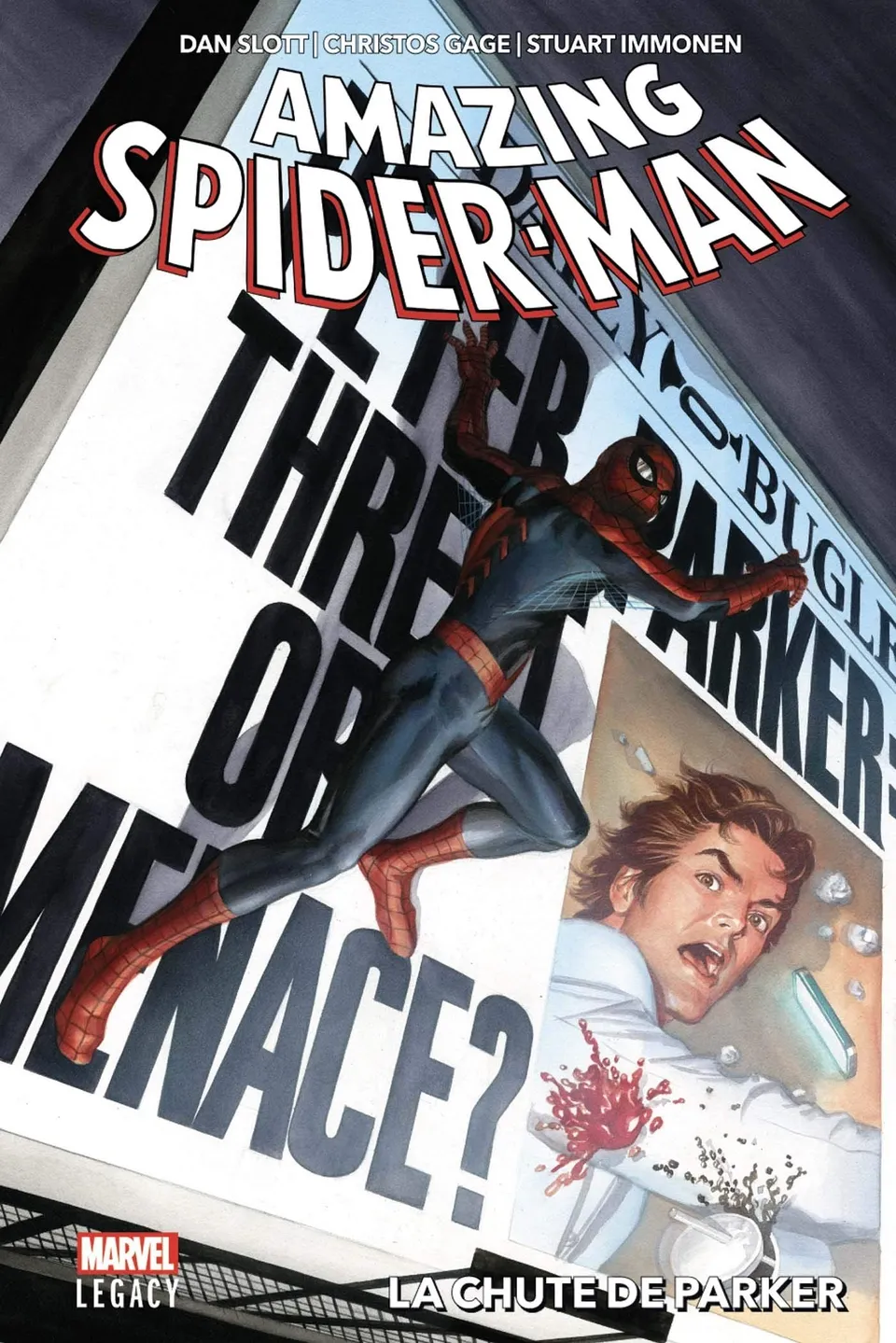 marvel-amazing-spider-man-t01-la-chute-de-parker-comics-tome-1 image 1