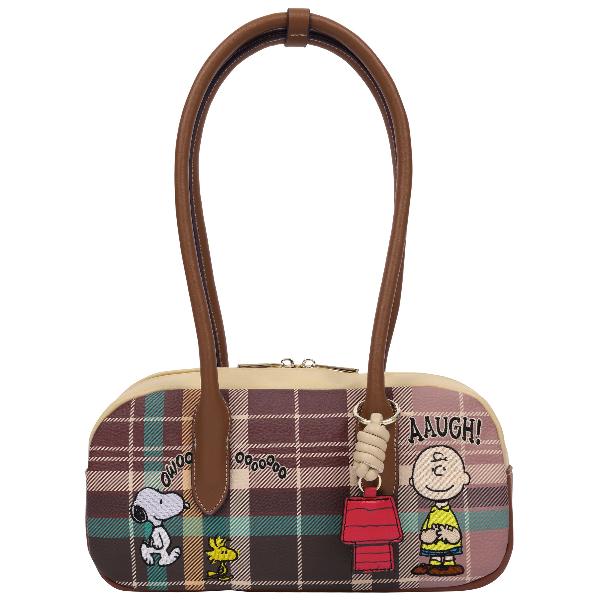 danielle-nicole-peanuts-heritage-satchel-sac-main-carreaux-snoopy image 1