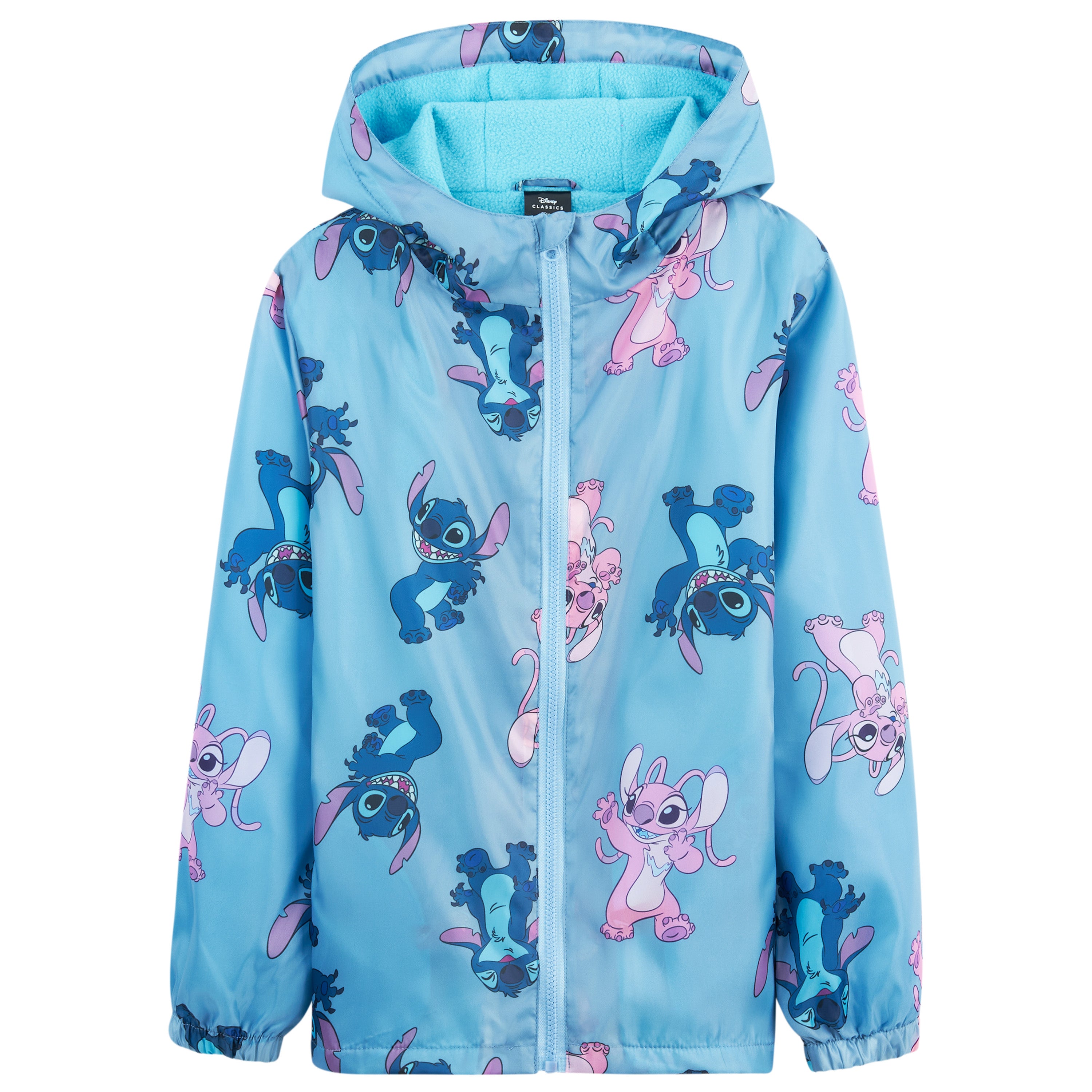 disney-stitch-veste-de-pluie-fille-doublure-polaire-7-8-ans image 1