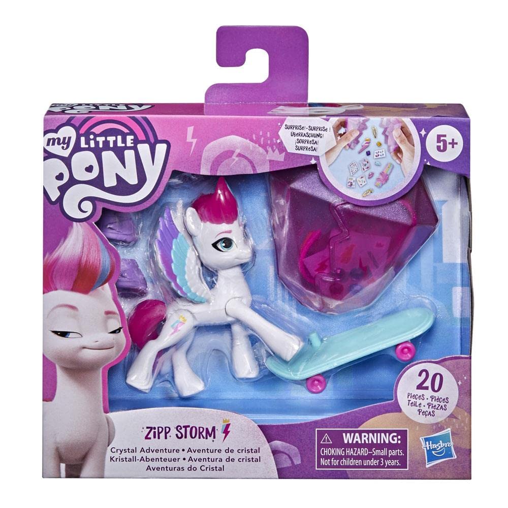 my-little-pony-new-generation-aventure-de-cristal-zipp-figurine-7-5-cm image 7