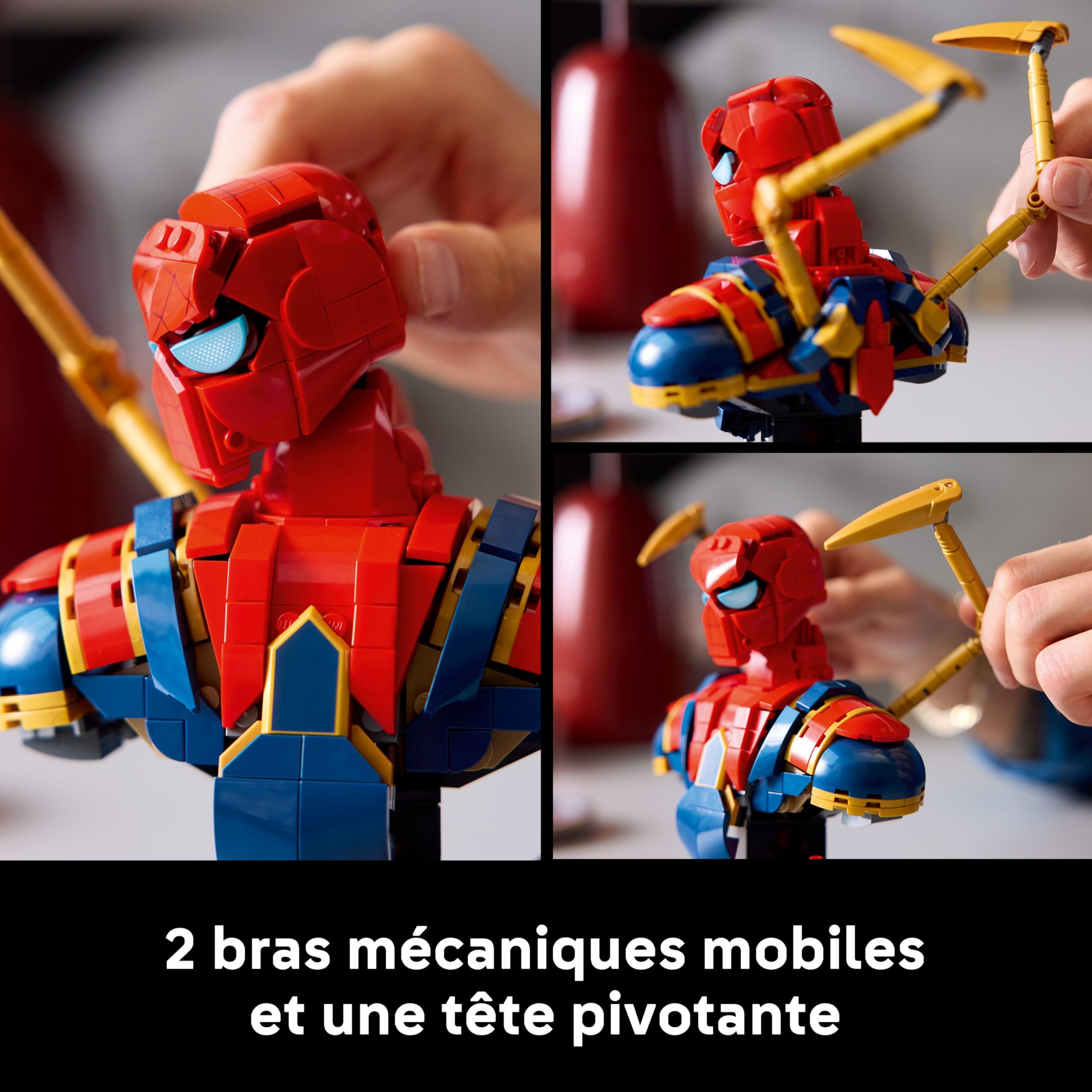 lego-marvel-76326-buste-iron-spider-man-set-379-pi-ces image 5