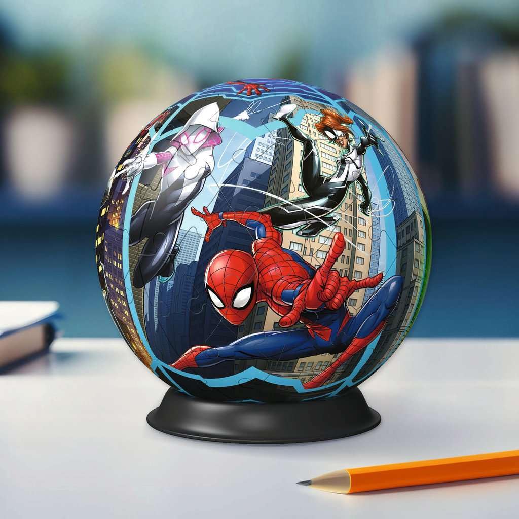 ravensburger-marvel-puzzle-3d-ball-spider-man-72-pi-ces-13-cm image 6