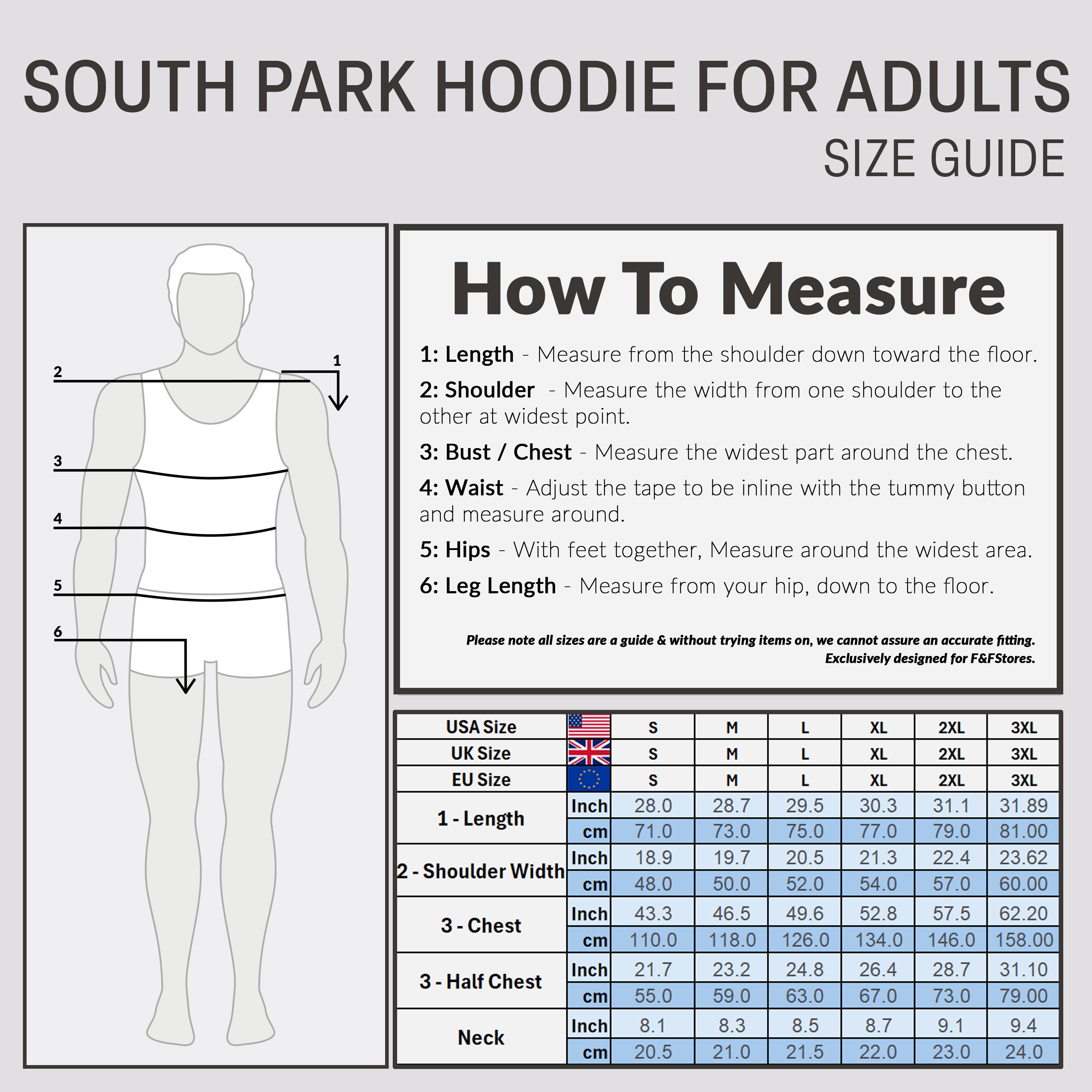 south-park-sweat-capuche-homme-molleton-s image 6