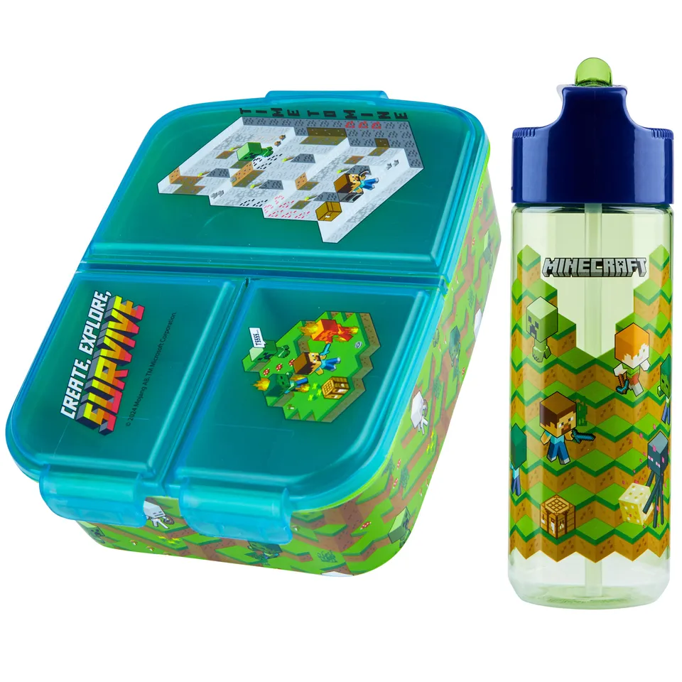 get-trend-school-supplies-lunch-box-minecraft-gourde-340-ml image 1