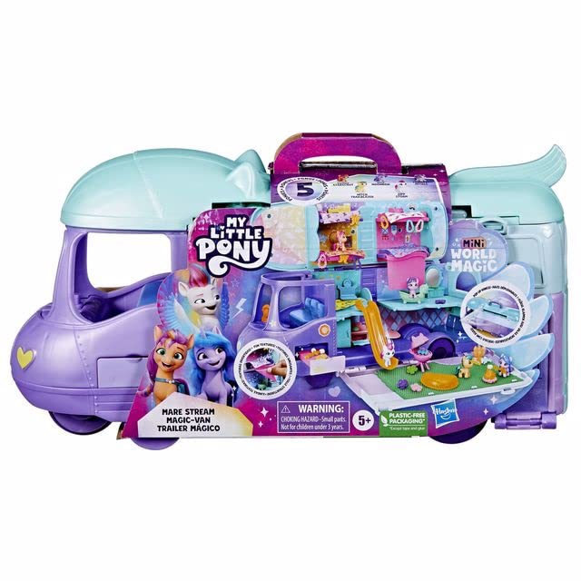 my-little-pony-mini-monde-magique-magic-van-coffret-camping-car image 4