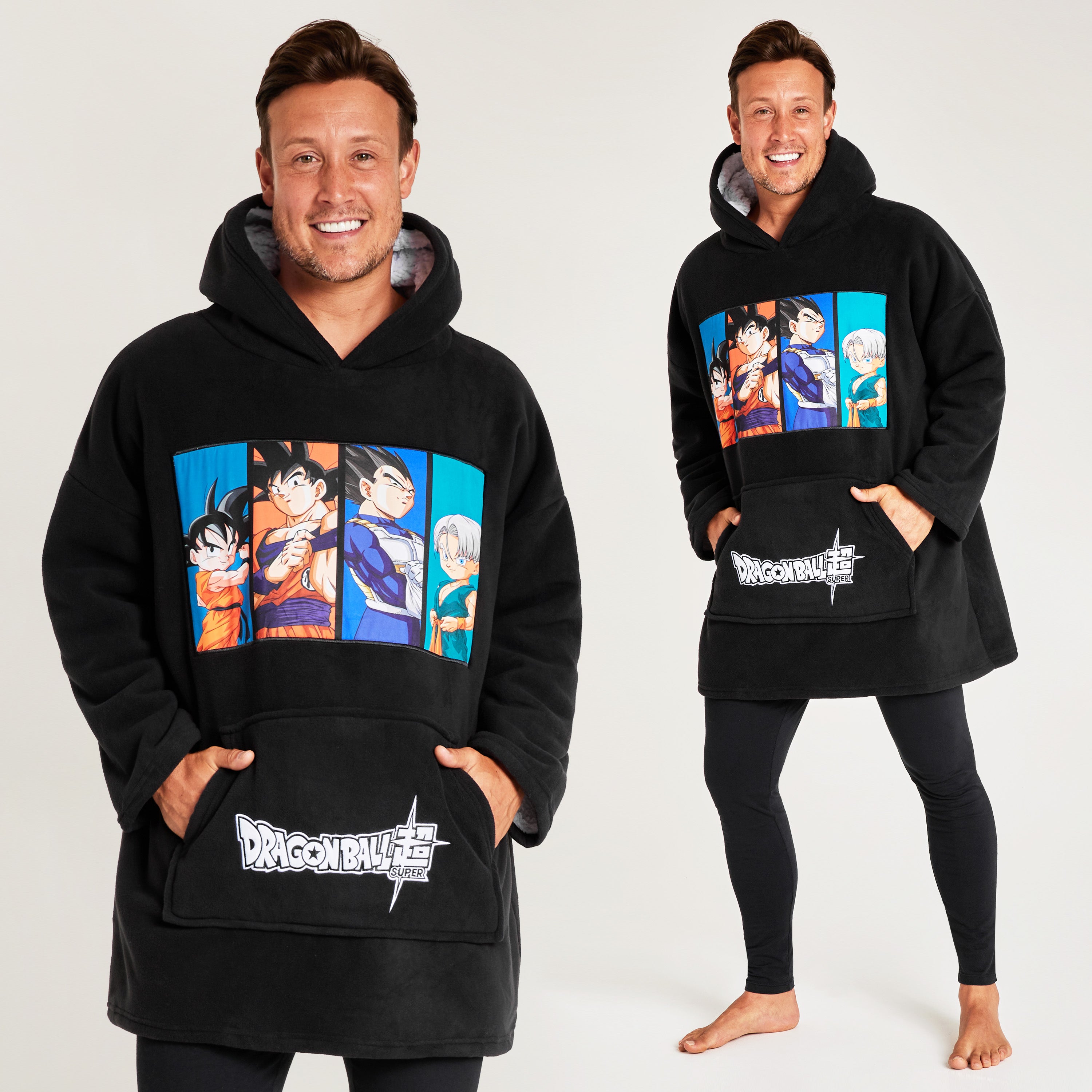 dragon-ball-z-sweat-plaid-capuche-homme-polaire-taille-unique image 5