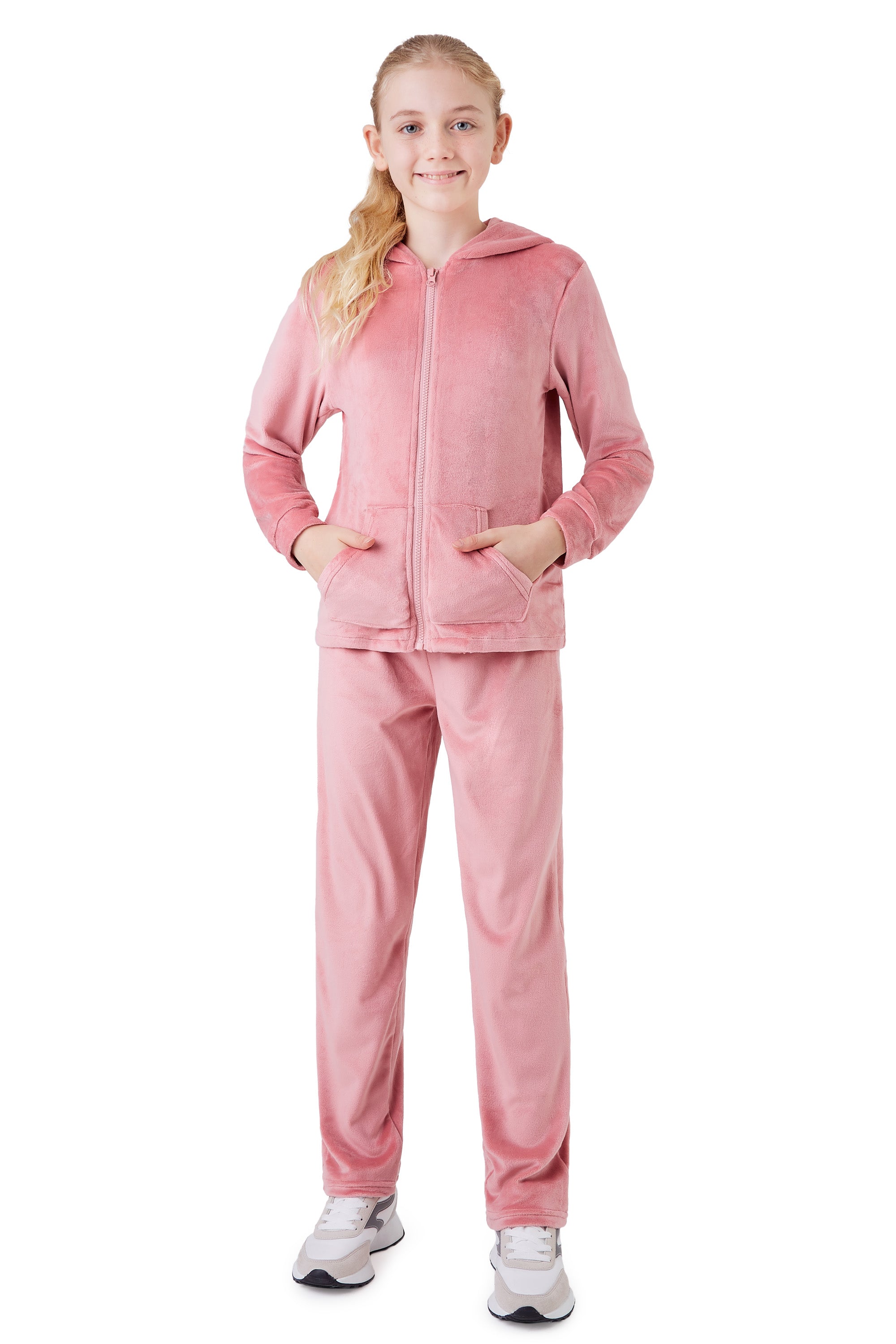 citycomfort-ensemble-jogging-velours-fille-capuche-2-pi-ces image 8