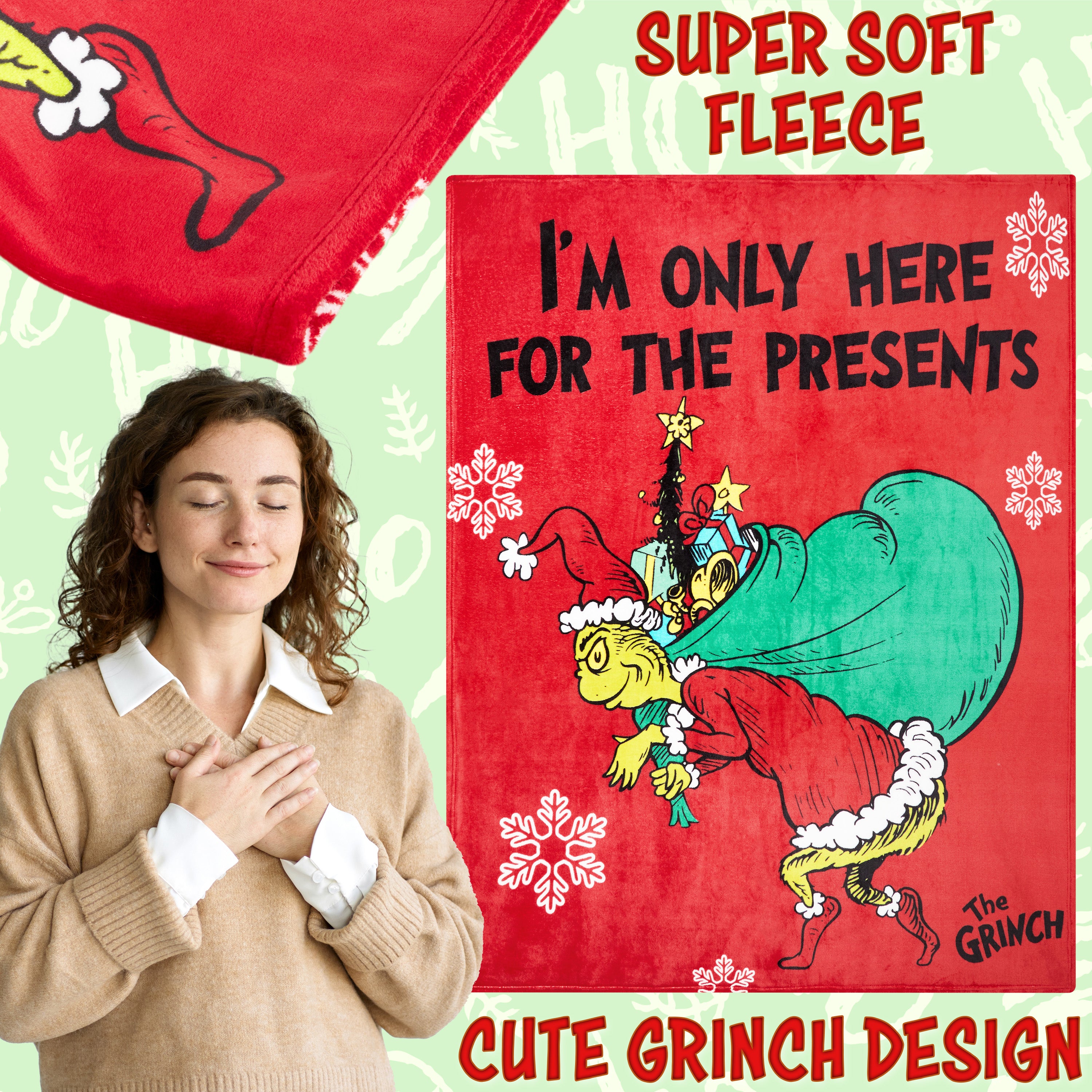 get-trend-grinch-plaid-polaire-vert-no-l-taille-unique image 4