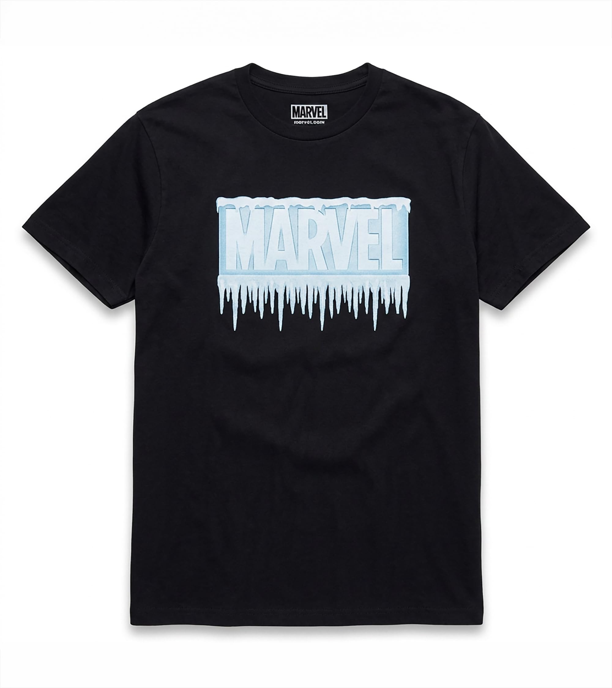 marvel-t-shirt-gar-on-12-ans-noir-coton-super-h-ros image 4