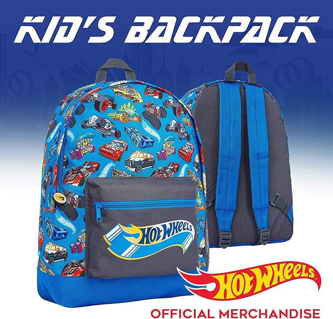 hot-wheels-sac-dos-voiture-bleu-grand-42-cm image 2