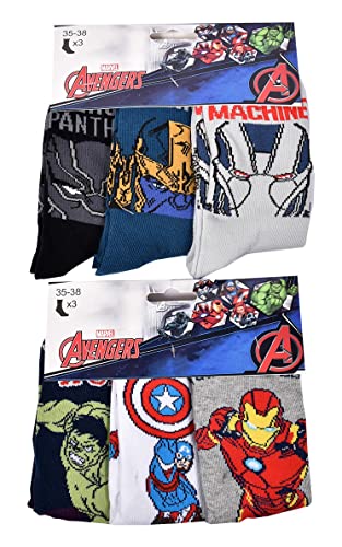ozabi-avengers-pack-chaussettes-gar-on-coton image 6