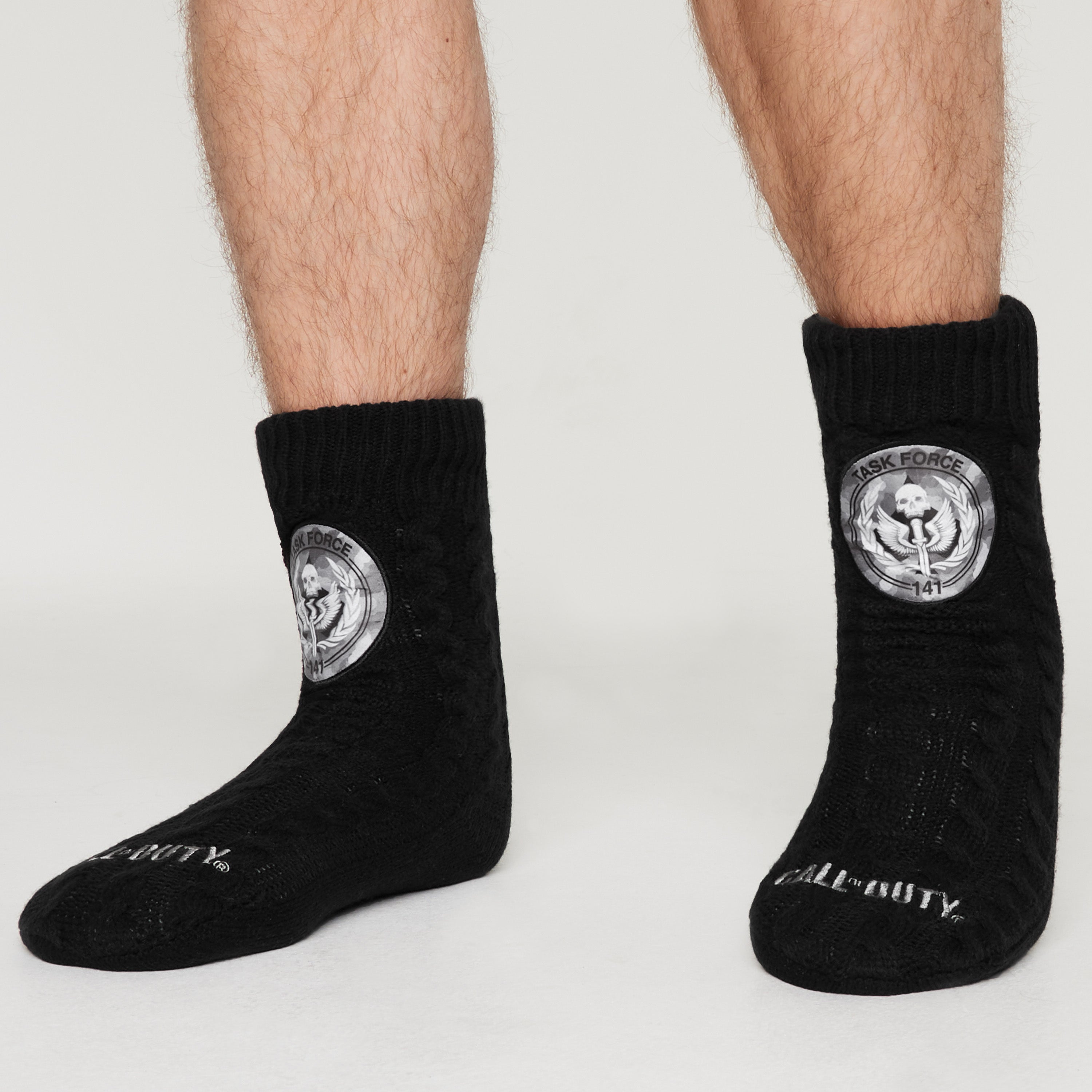 call-of-duty-chaussettes-pantoufles-homme-taille-unique-gaming image 3