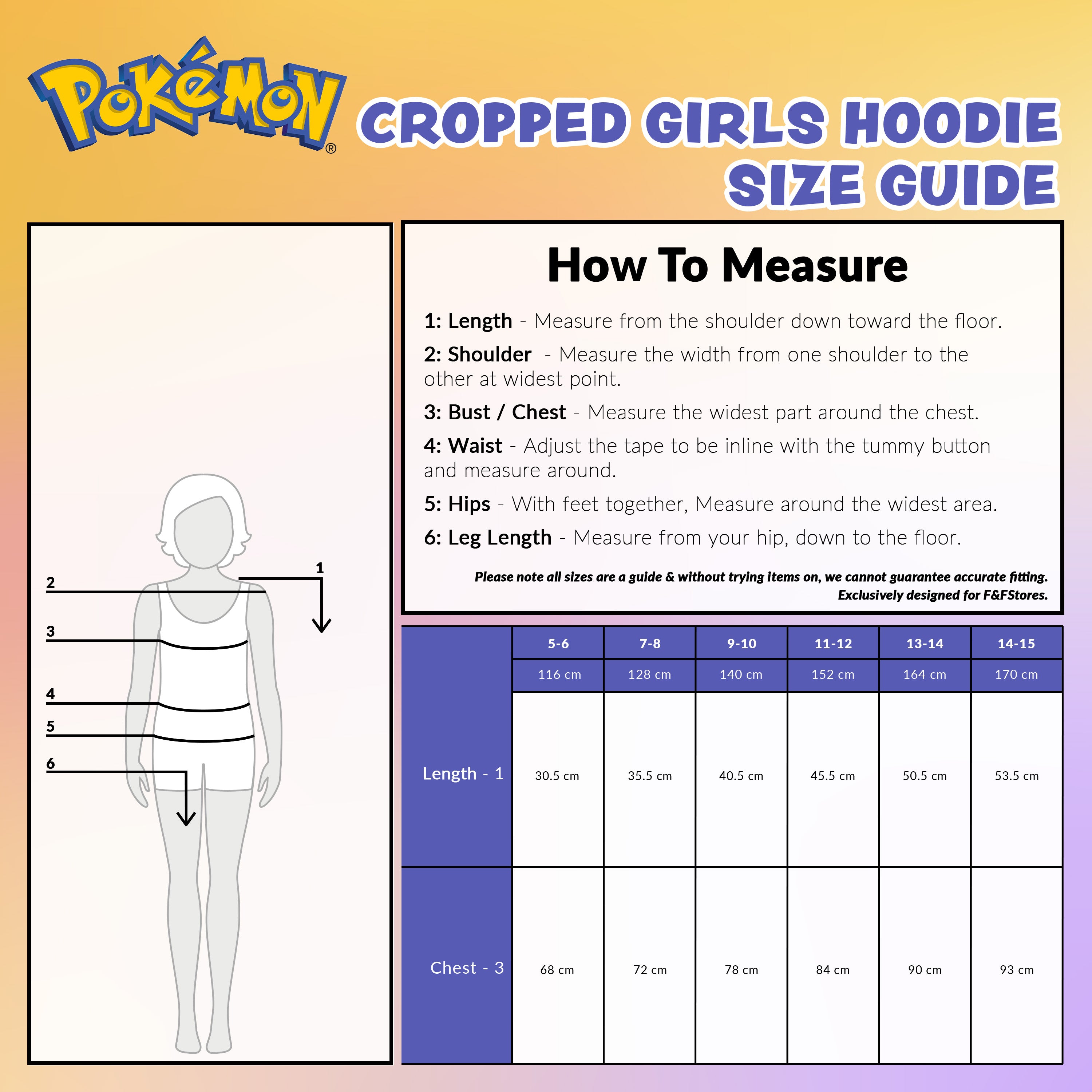 pok-mon-pikachu-sweat-fille-crop-capuche-7-15-ans image 6