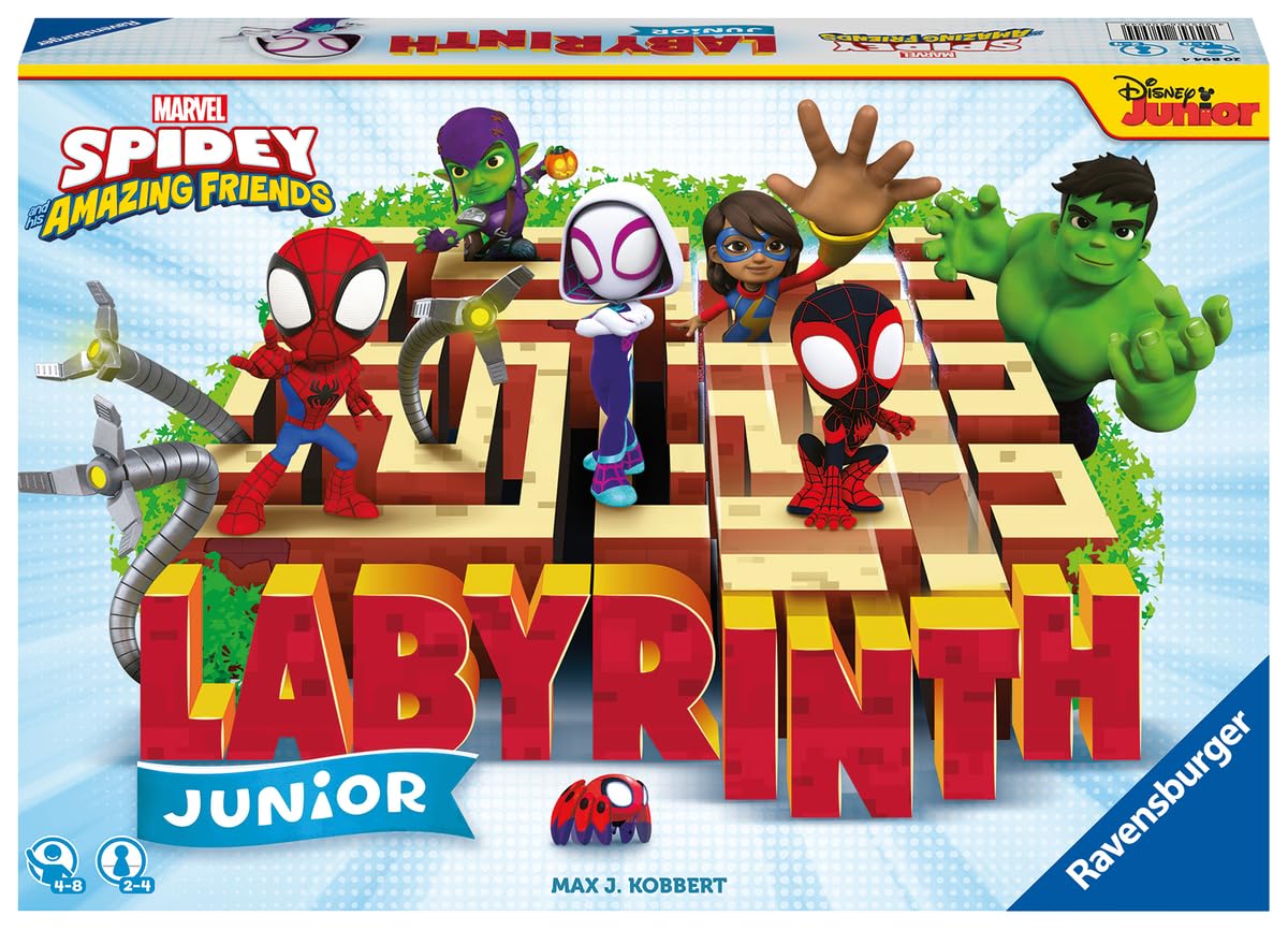 ravensburger-labyrinthe-junior-spidey-jeu-soci-t-4-ans image 2