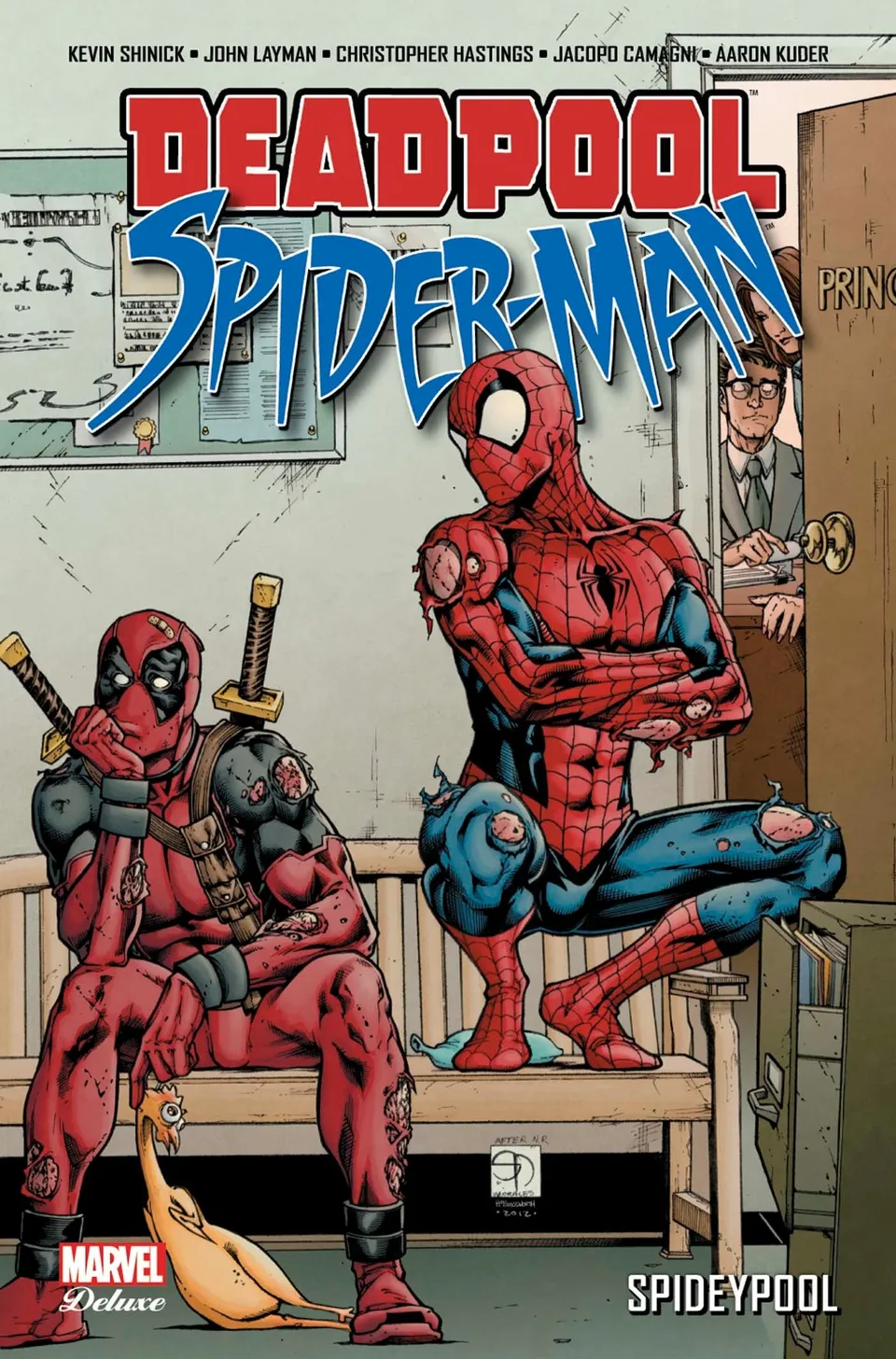 marvel-deadpool-spider-man-bd-comics-duo image 1