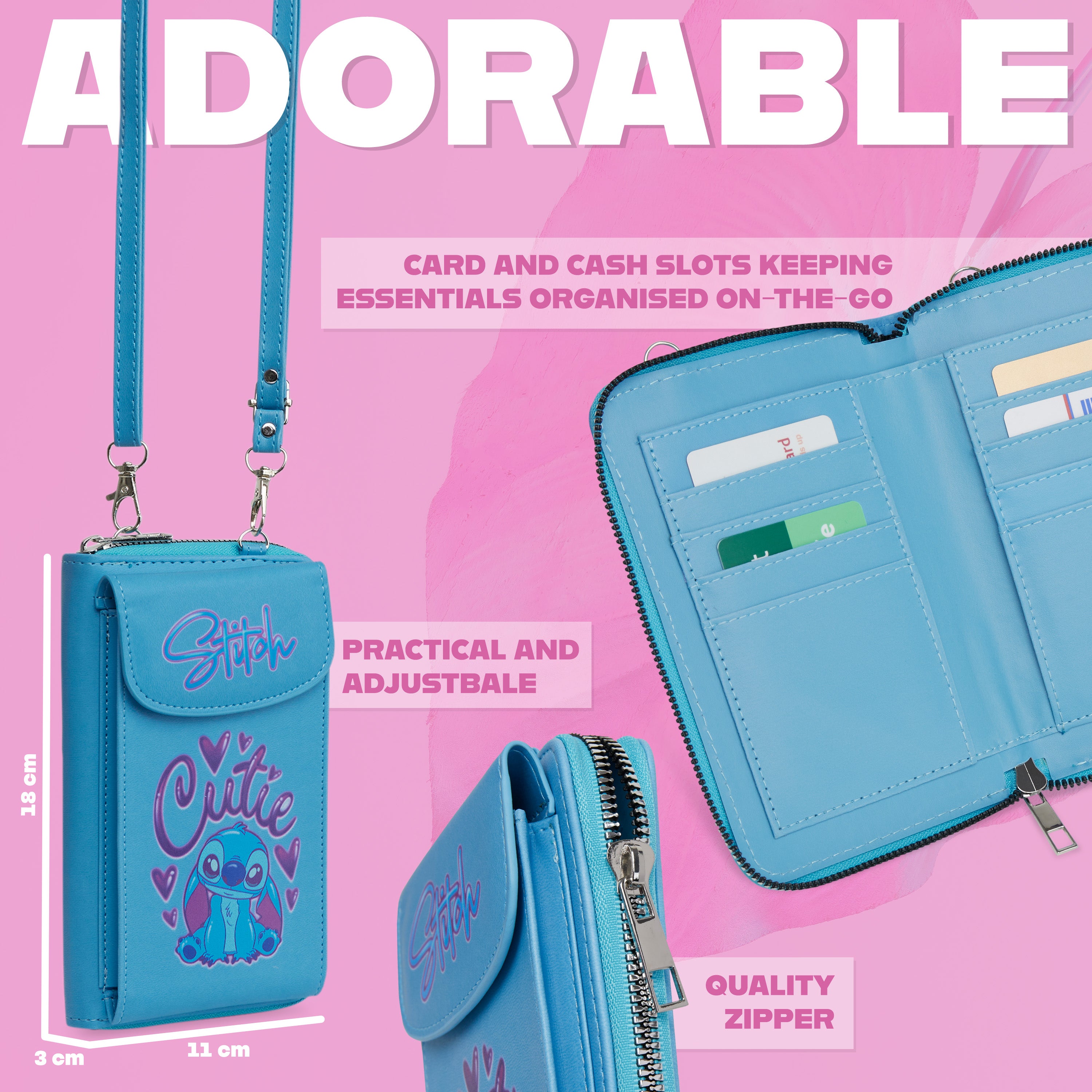 disney-stitch-sac-bandouli-re-t-l-phone-fille-bleu image 5
