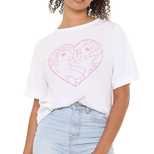 my-little-pony-crop-top-c-ur-line-art-blanc-boxy-femme-cotton-soul image 8