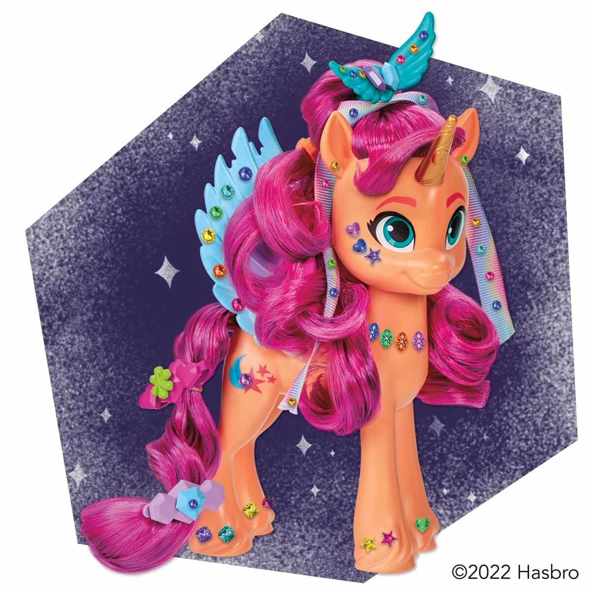 my-little-pony-sunny-starscout-poney-coiffure-15-cm-17-accessoires image 5