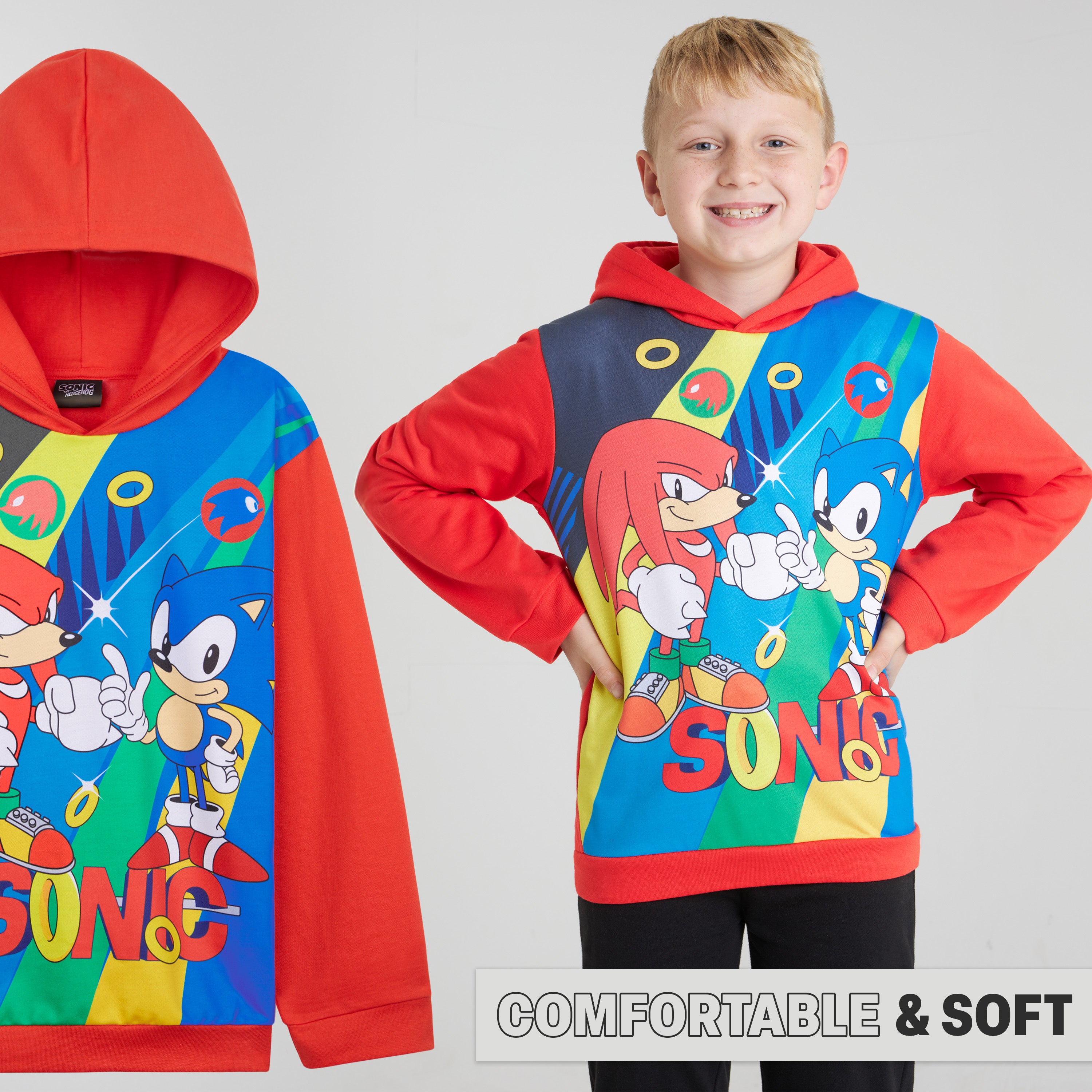 sonic-sweat-capuche-gar-on-shadow-tails-enfant-ado image 5
