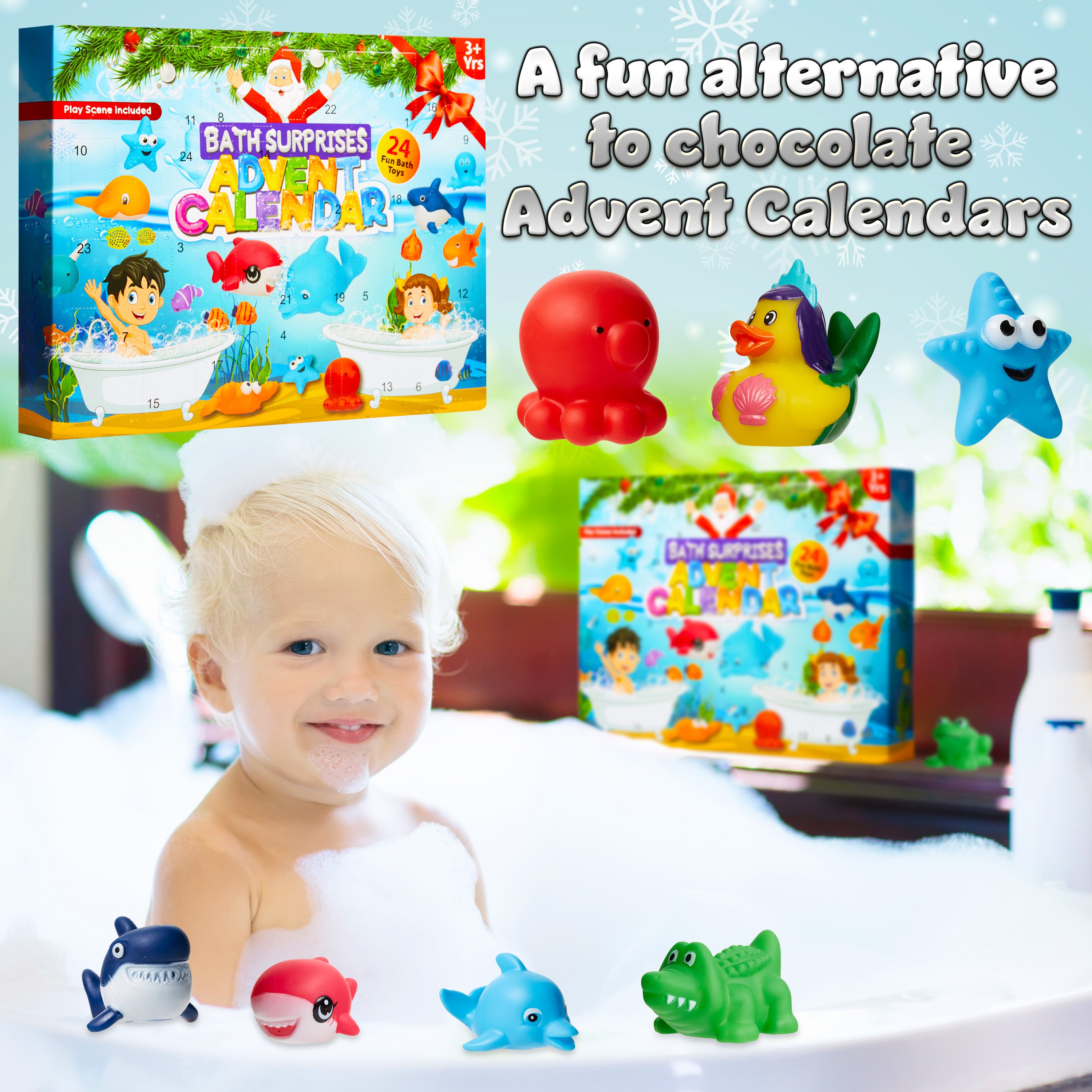 kreativekraft-calendrier-de-l-avent-jouets-de-bain-24-canards image 6