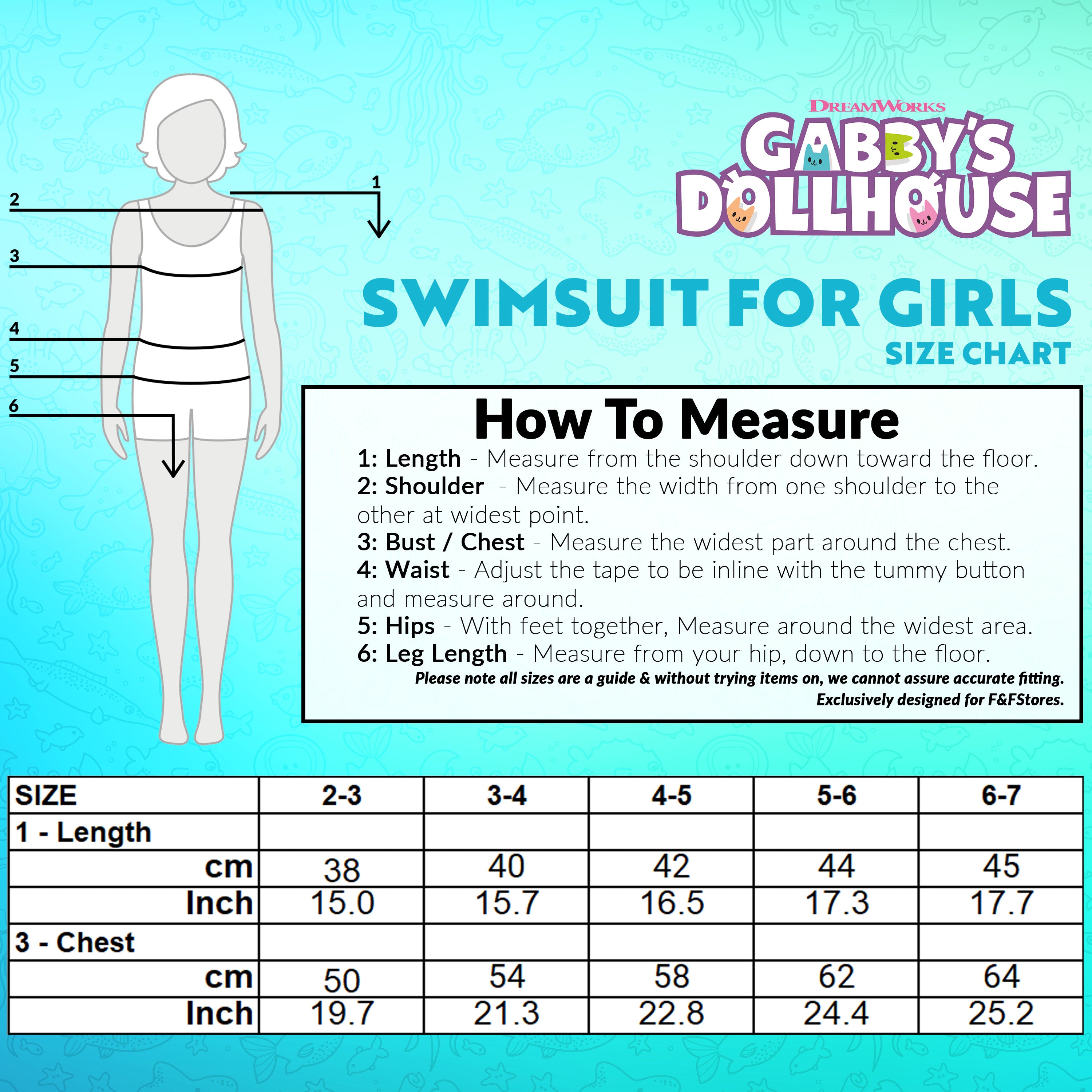 gabby-s-dollhouse-maillot-de-bain-fille-une-pi-ce-2-7-ans image 6