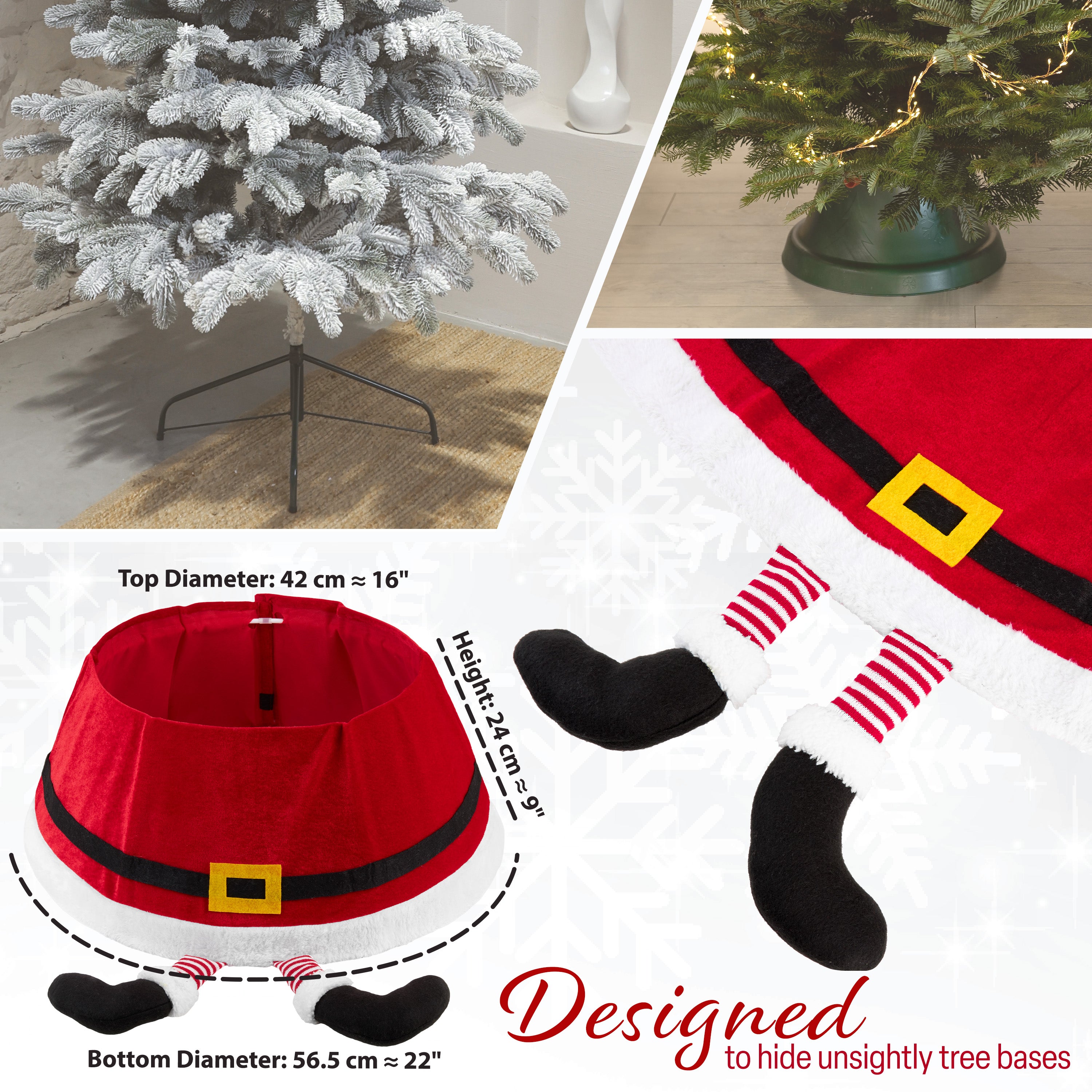 get-trend-home-jupe-de-sapin-no-l-p-re-no-l-rouge image 3