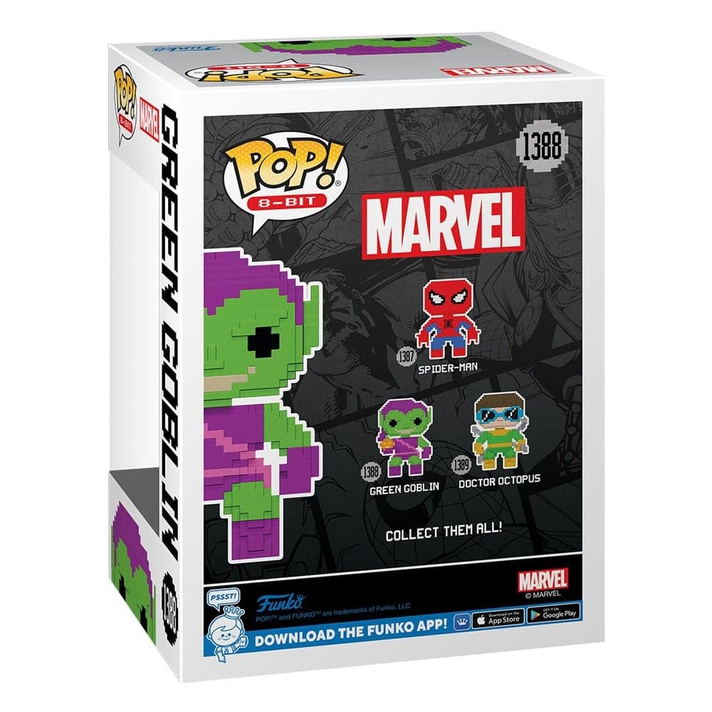 funko-pop-marvel-8-bit-green-goblin-figurine-vinyle image 2