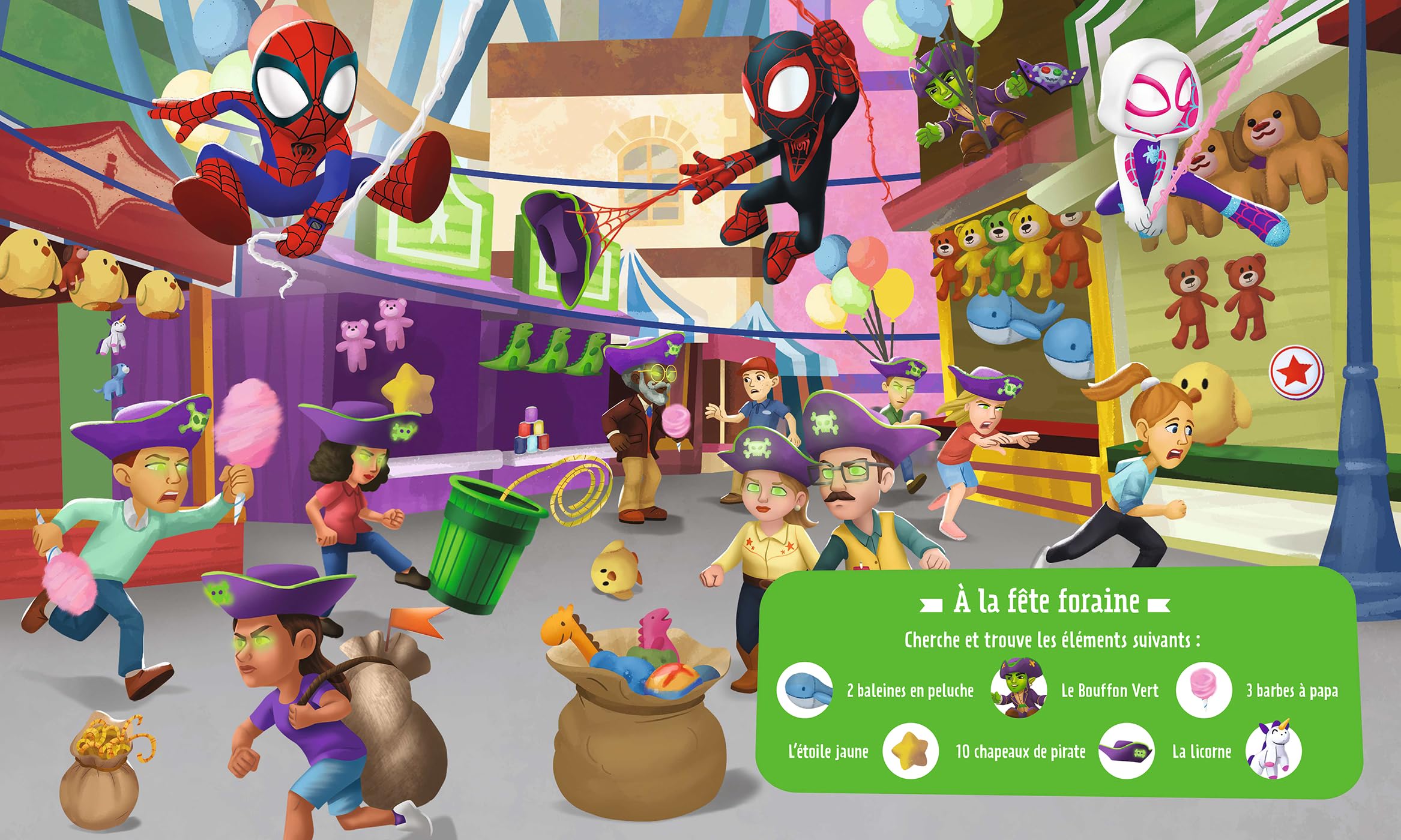 marvel-spidey-amis-extraordinaires-cherche-et-trouve-100 image 4