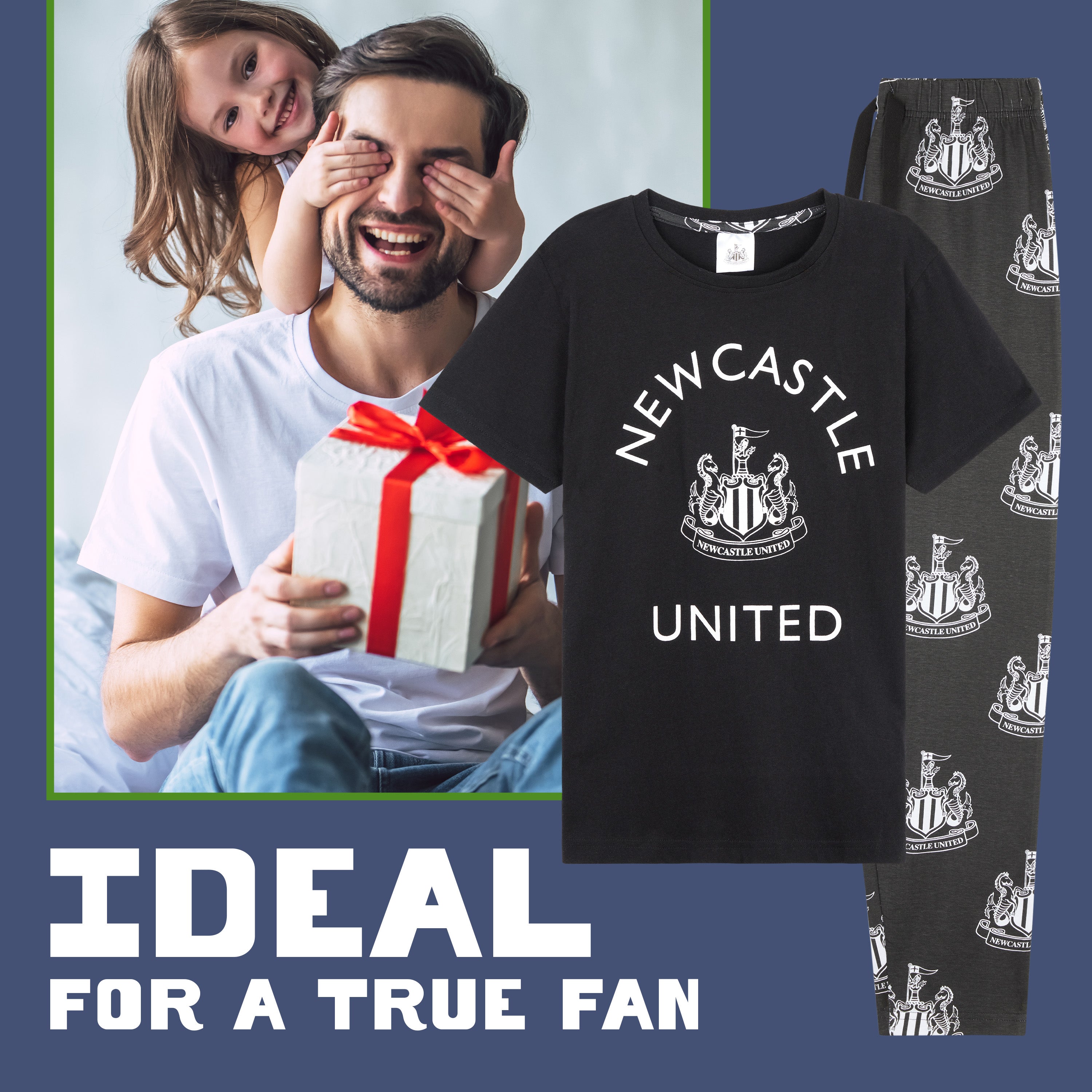 newcastle-united-pyjama-homme-ensemble-taille-s-foot image 2