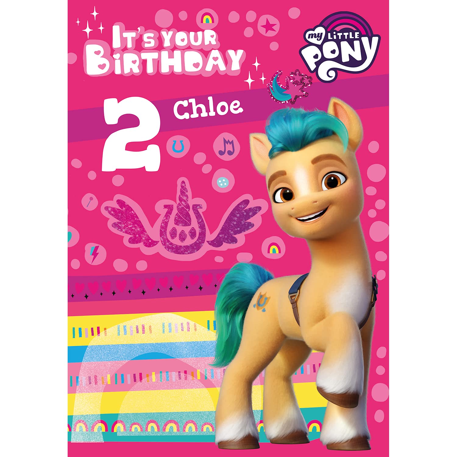 my-little-pony-carte-anniversaire-personnalis-e-it-s-your-birthday image 3