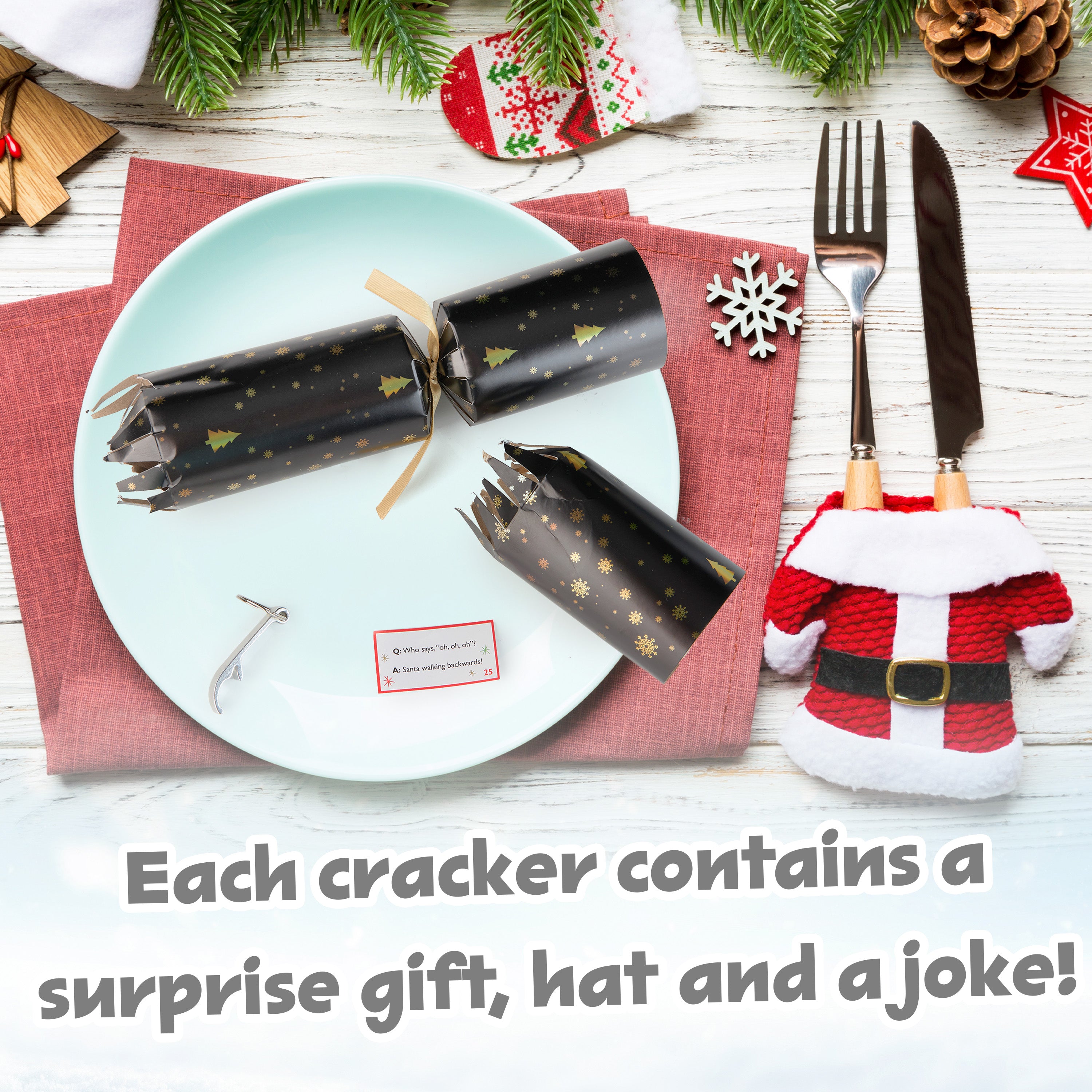 kreativekraft-christmas-crackers-p-tards-no-l-lot-10-famille image 4