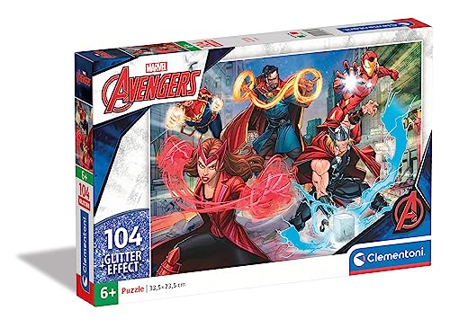 marvel-avengers-supercolor-glitter-puzzle-104-pi-ces-enfant-6-ans image 8