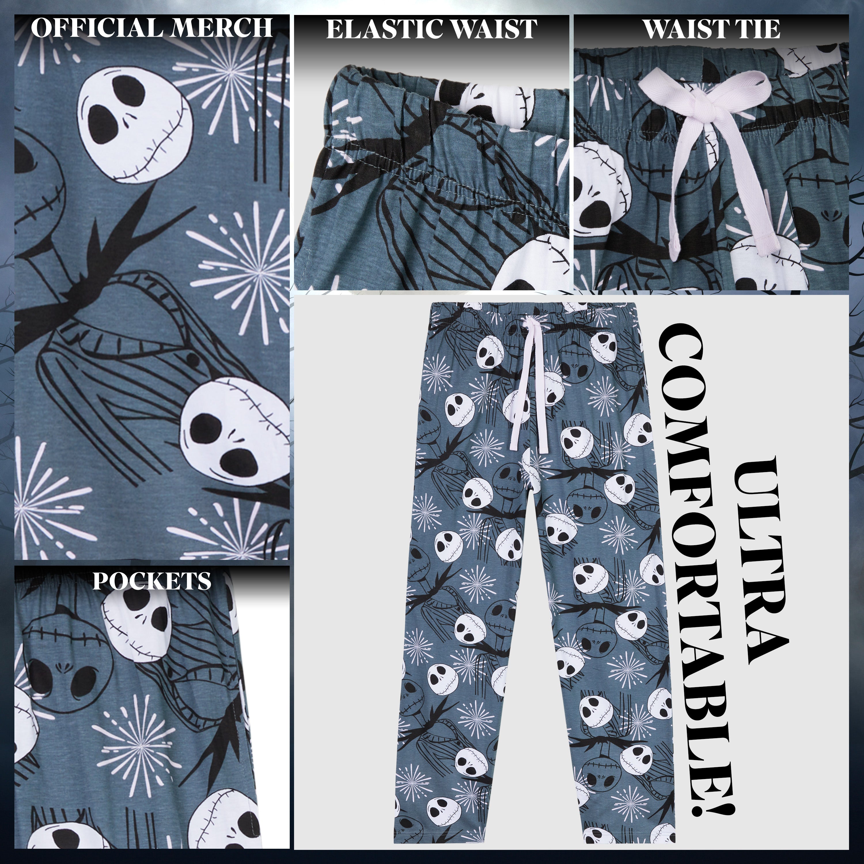 disney-bas-de-pyjama-homme-coton-poches-toutes-tailles image 4