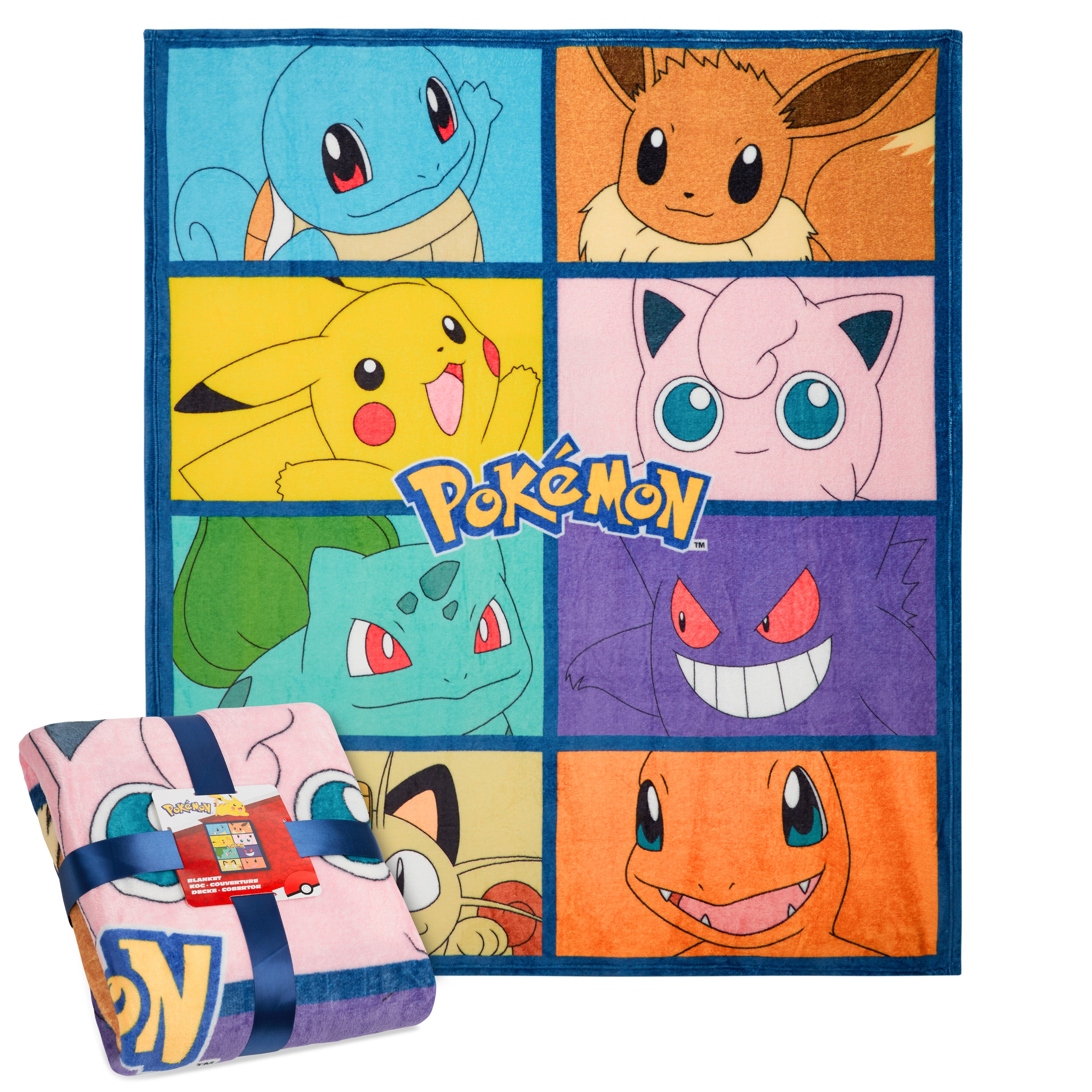 get-trend-home-pok-mon-plaid-polaire-150x130-cm-pikachu image 1