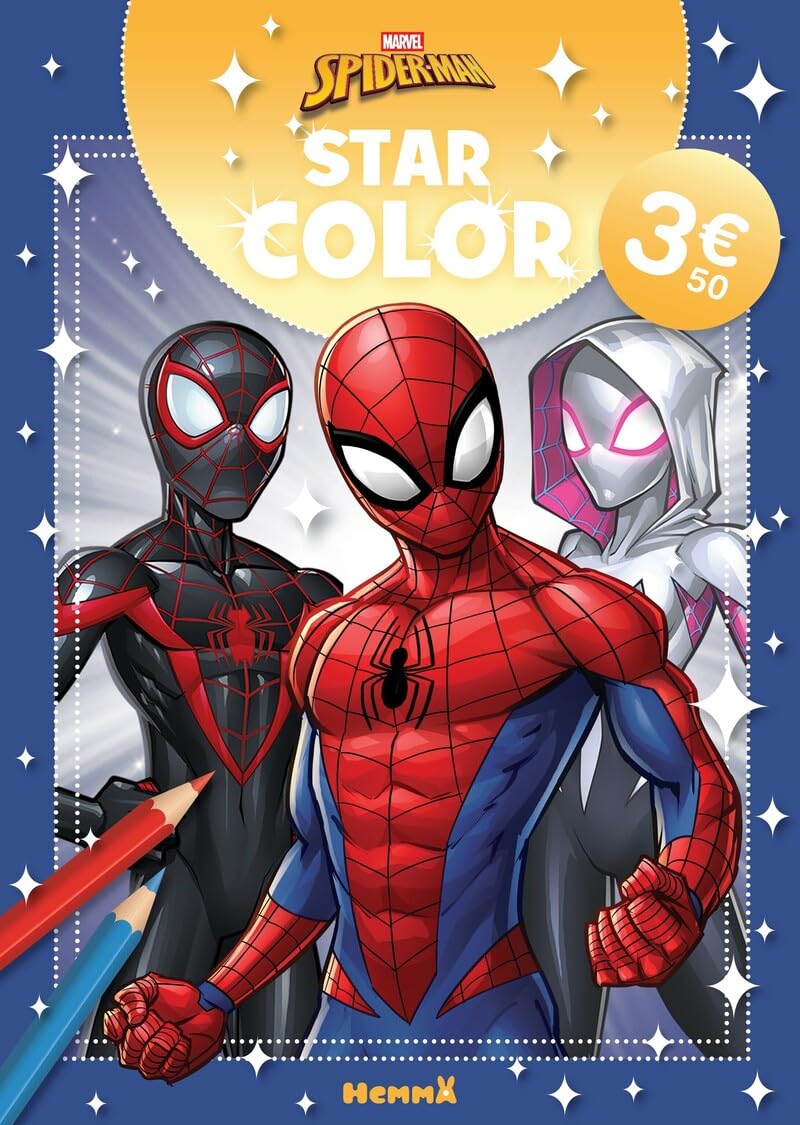marvel-spider-man-star-color-livre-coloriage-4-ans-2 image 1