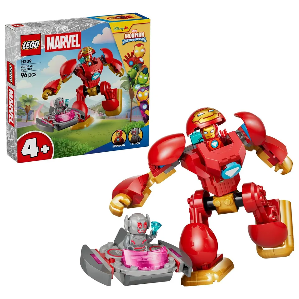 lego-marvel-11209-ultron-contre-iron-man-jeu-construction-96-pi-ces image 1