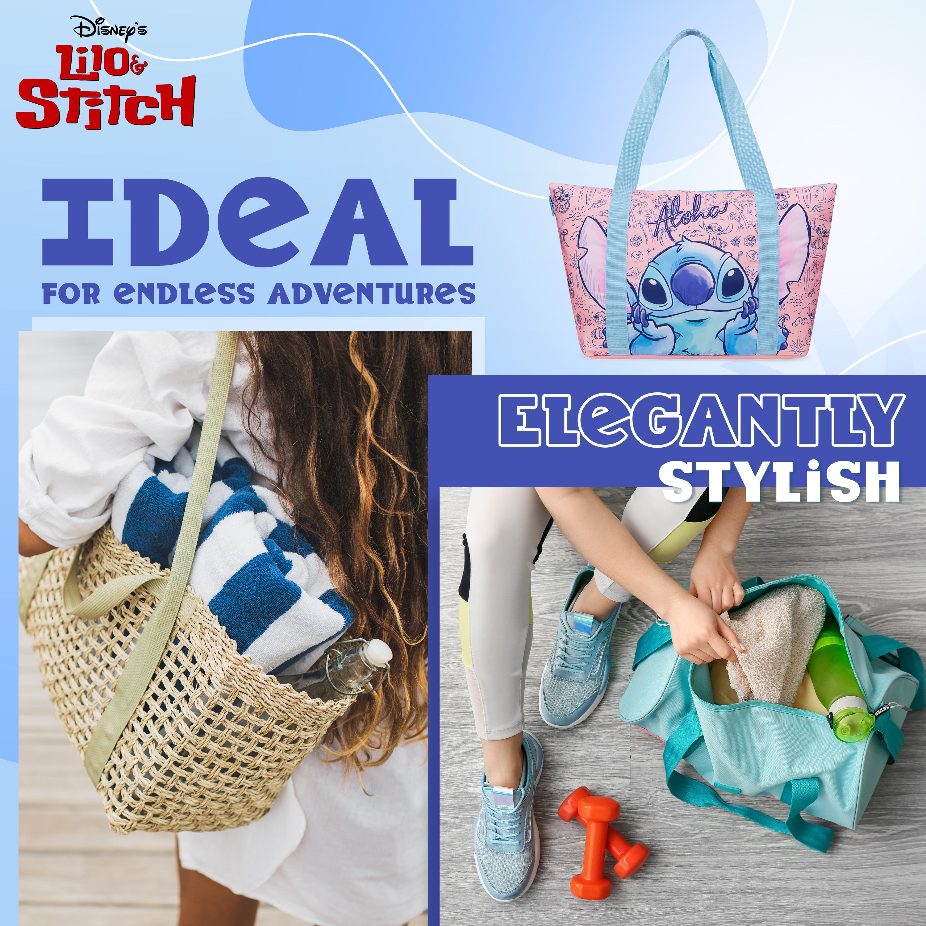 disney-stitch-tote-bag-plage-femme-grand-mod-le-zipp image 5
