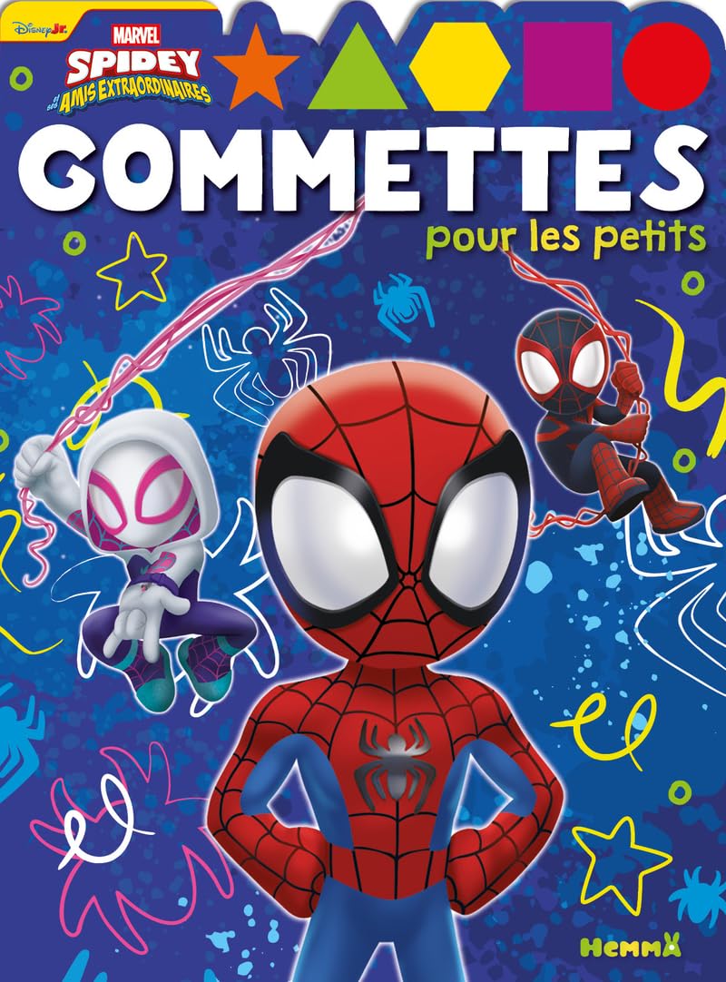 marvel-spidey-gommettes-pour-les-petits-livre-activit-s-3-ans image 1