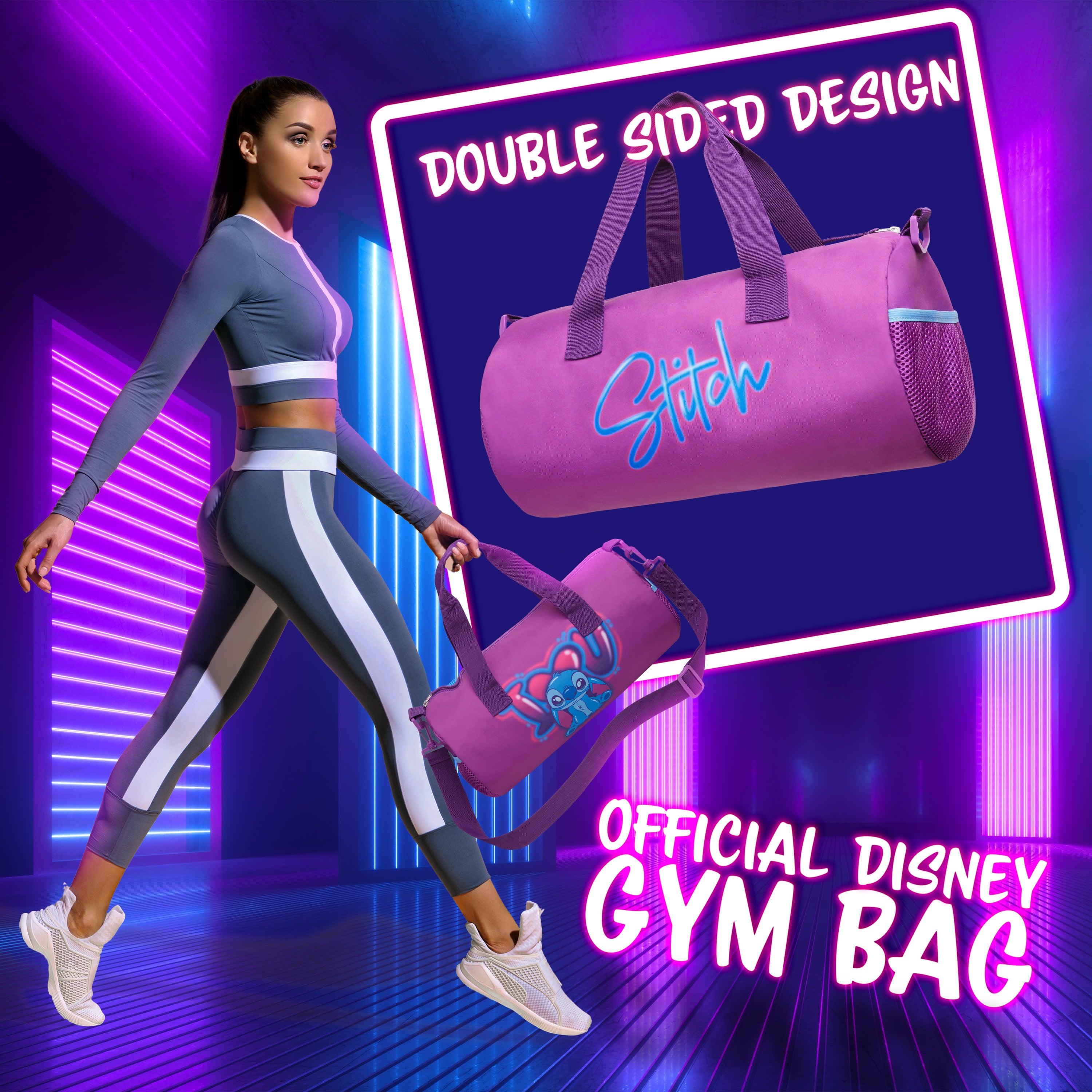 disney-stitch-sac-de-sport-enfant-violet-40-cm image 3